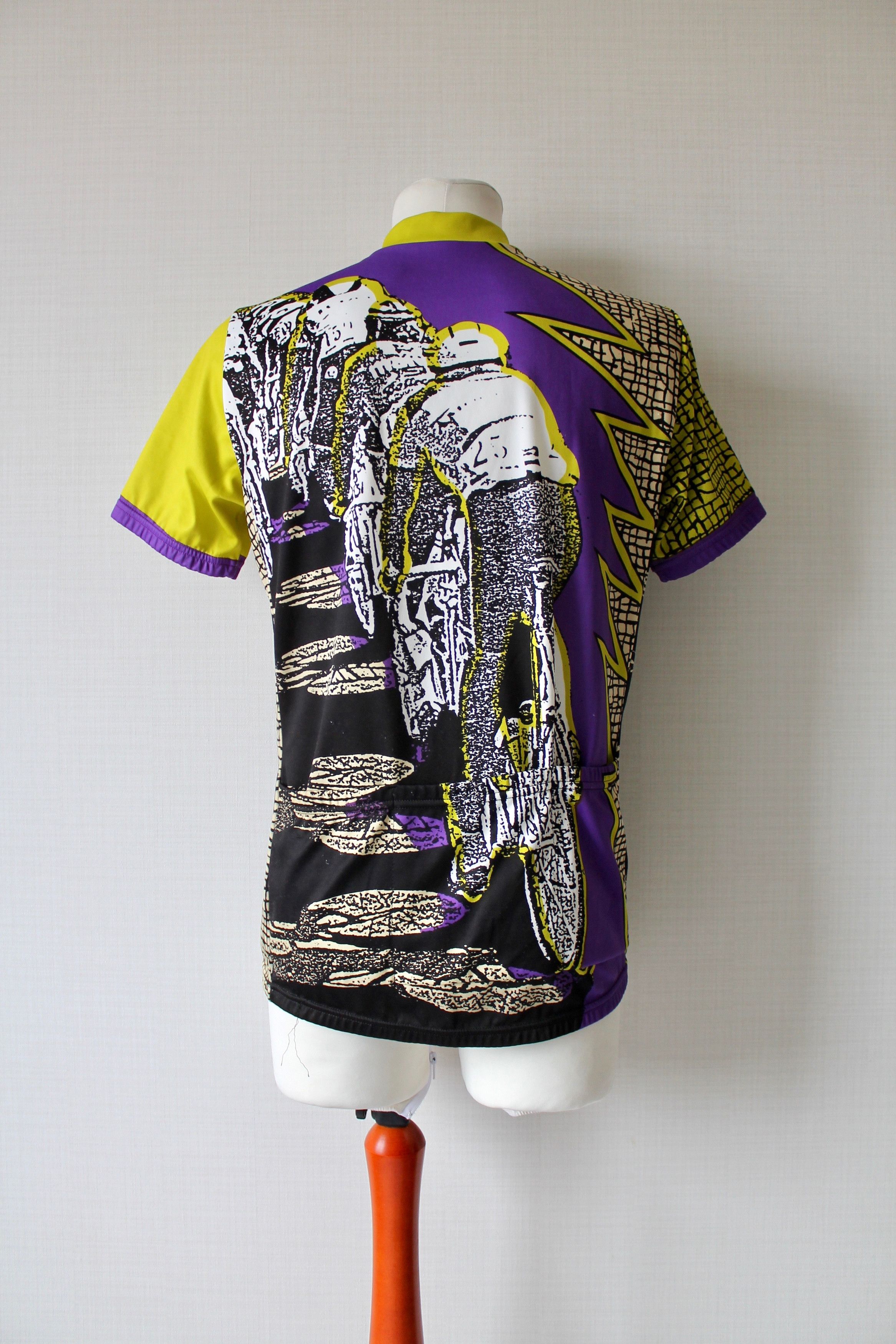 Vintage Biemme Cycling Jersey Vintage Italian Size US L / EU 52-54 / 3 - 11 Thumbnail