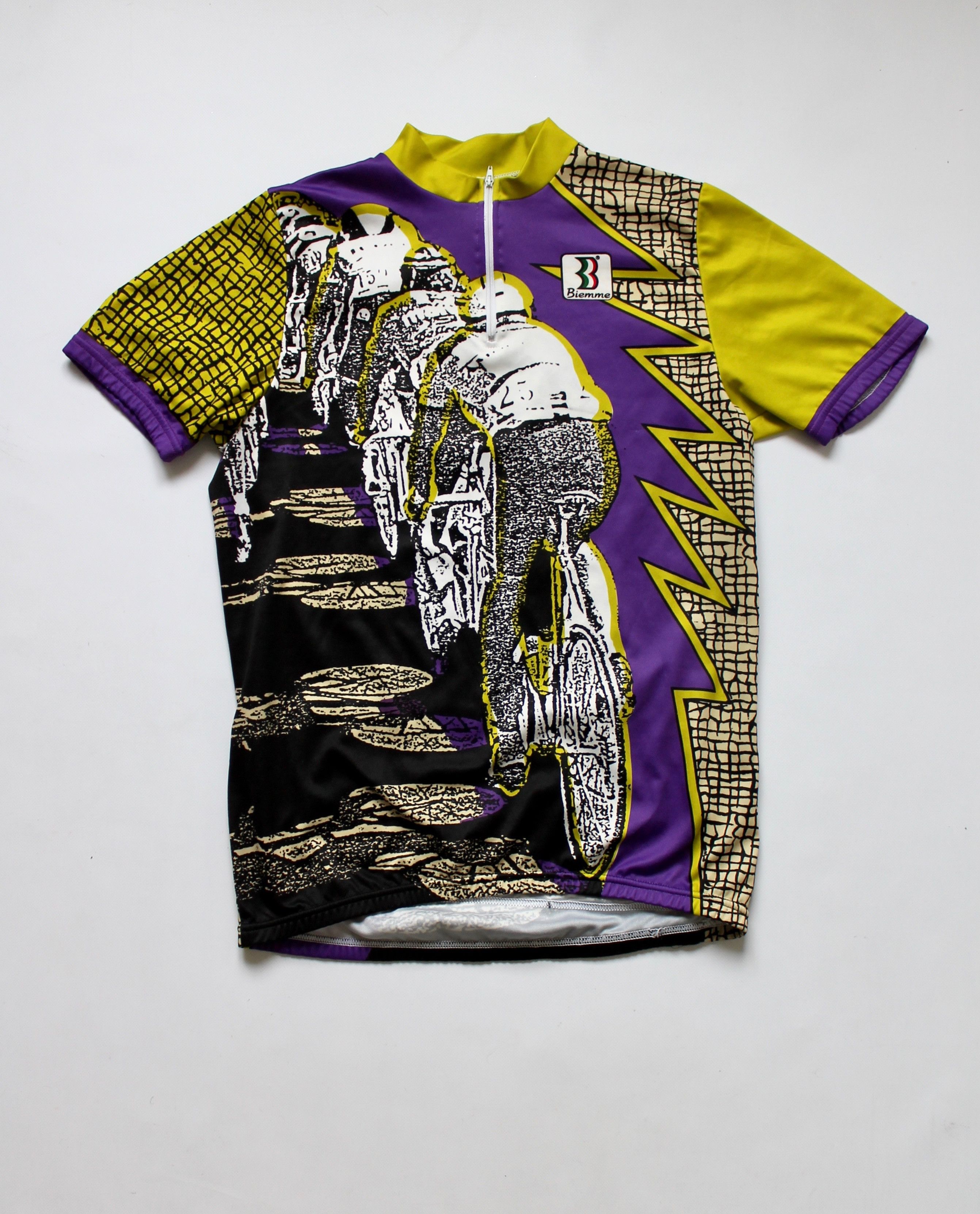 Vintage Biemme Cycling Jersey Vintage Italian Size US L / EU 52-54 / 3 - 1 Thumbnail