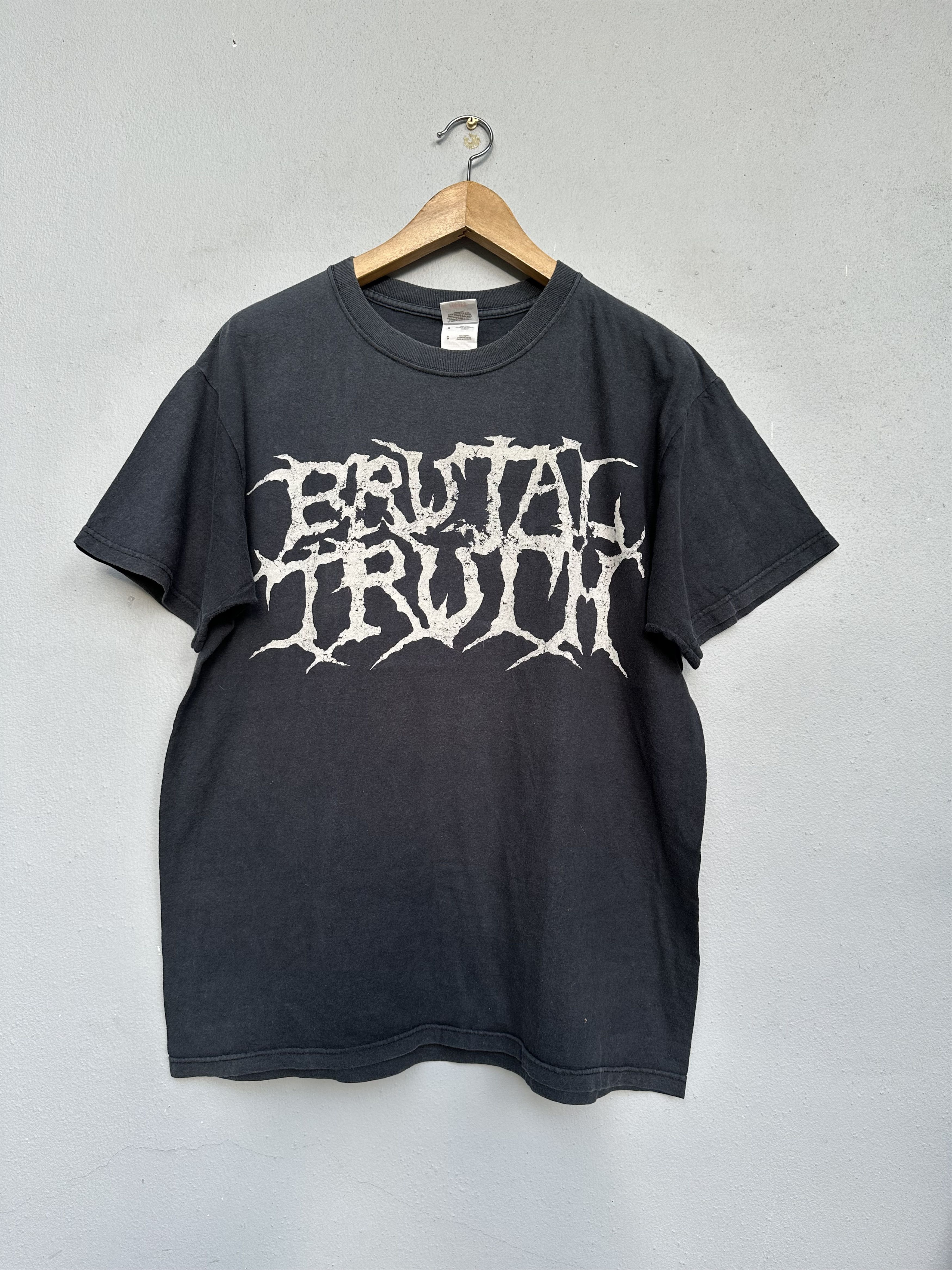 Band Tees Vintage Brutal Truth Grindcore Death Metal Band Tee Size US L / EU 52-54 / 3 - 1 Thumbnail