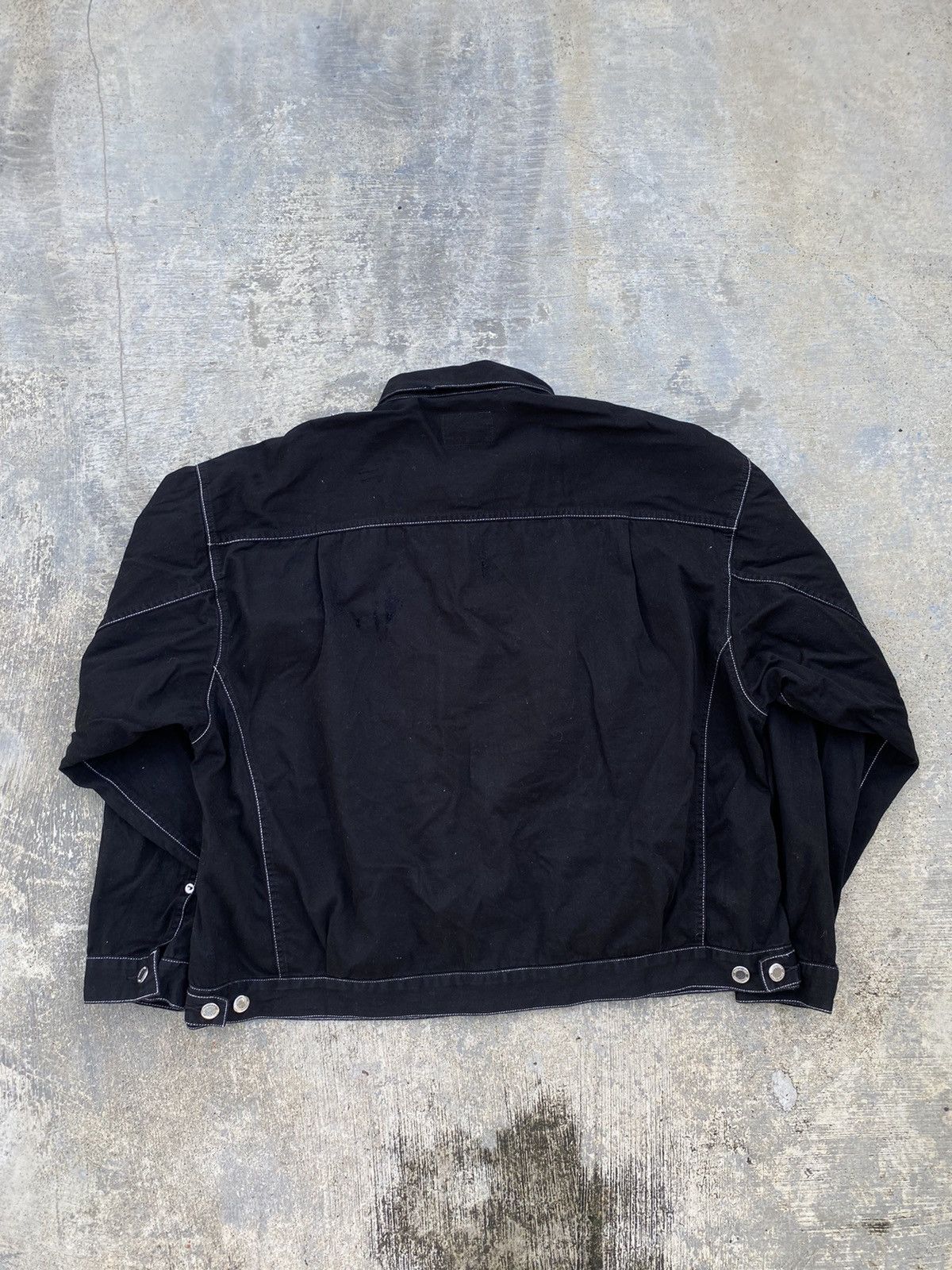 Japanese Brand × monkey time JAPAN MONKEY TIME SUN FADED DISTRESSED PUNK BOXY GORPCORE Size US XL / EU 56 / 4 - 2 Thumbnail