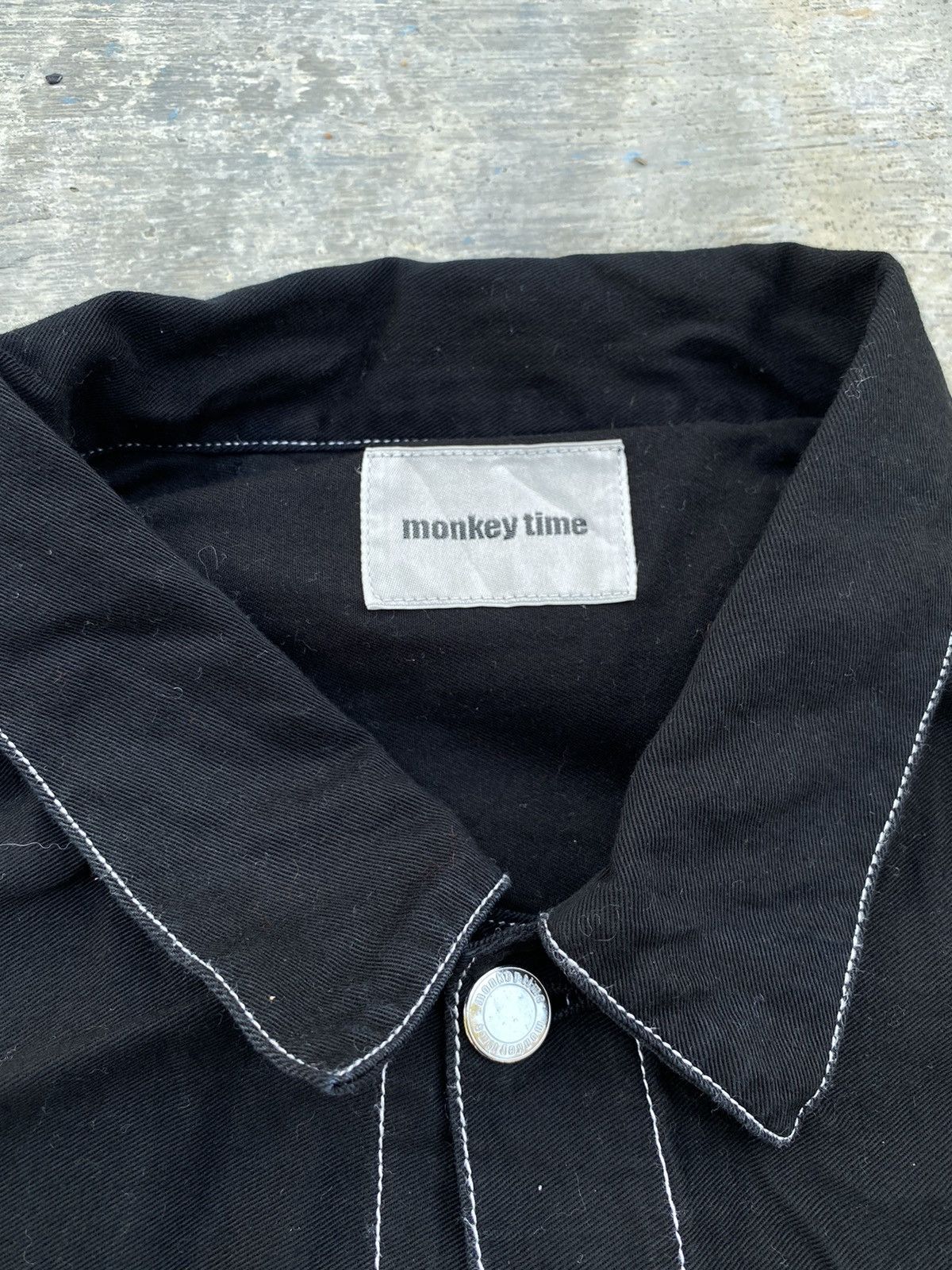 Japanese Brand × monkey time JAPAN MONKEY TIME SUN FADED DISTRESSED PUNK BOXY GORPCORE Size US XL / EU 56 / 4 - 4 Thumbnail