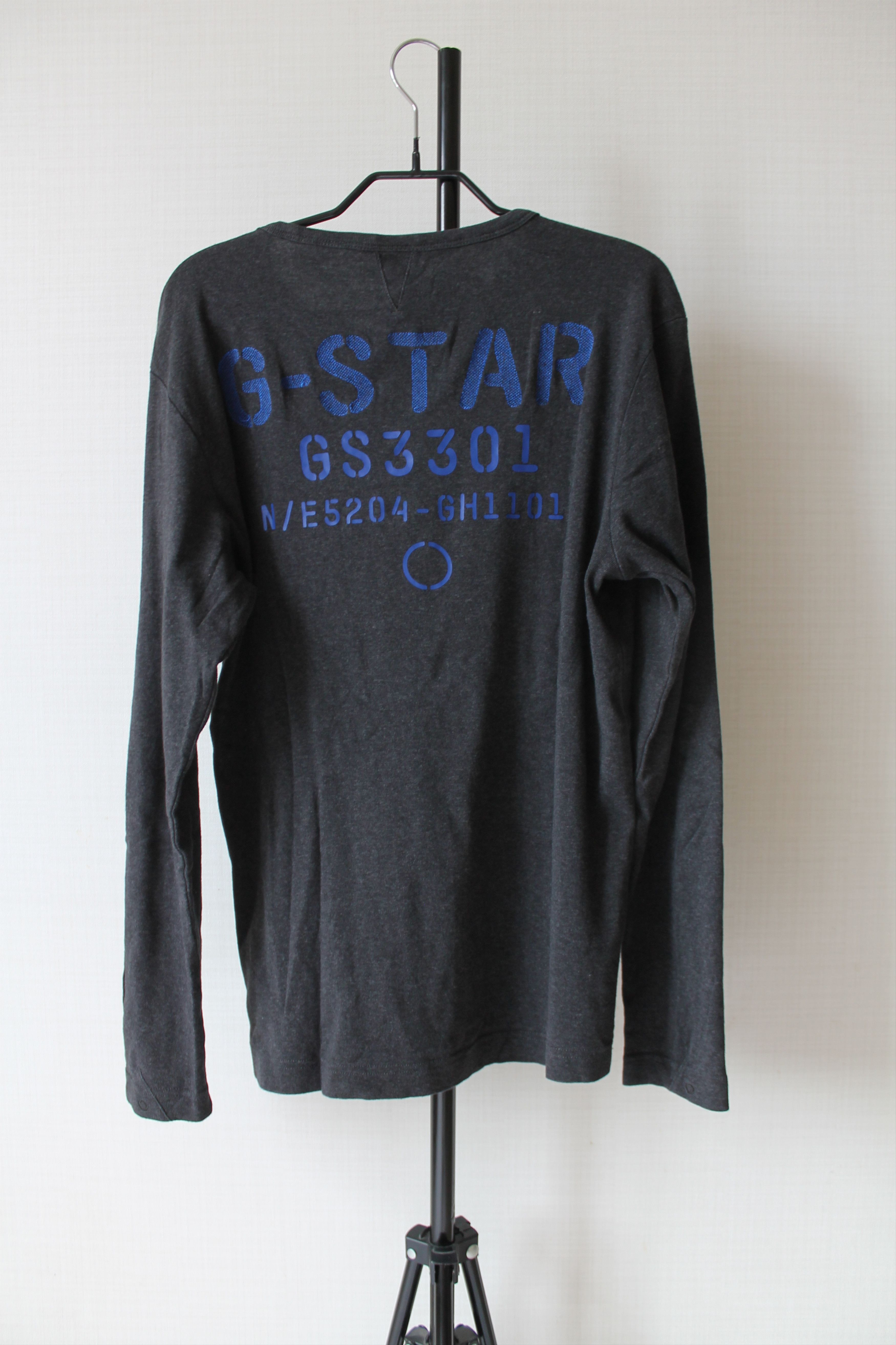 G-Star G-Star Raw Long Sleeve T Shirt Tee logo Muscle Fit Size US L / EU 52-54 / 3 - 5 Thumbnail