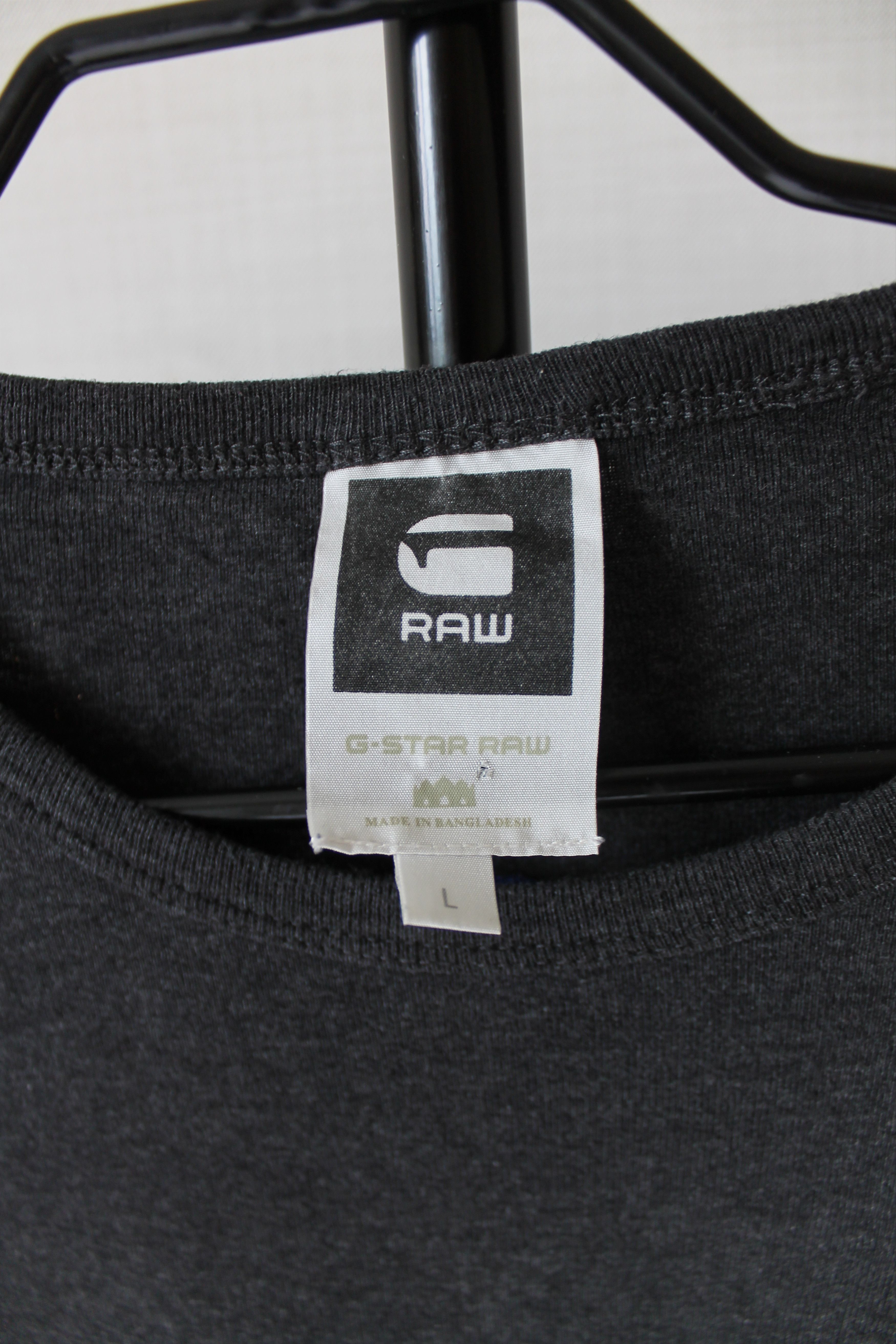 G-Star G-Star Raw Long Sleeve T Shirt Tee logo Muscle Fit Size US L / EU 52-54 / 3 - 2 Thumbnail