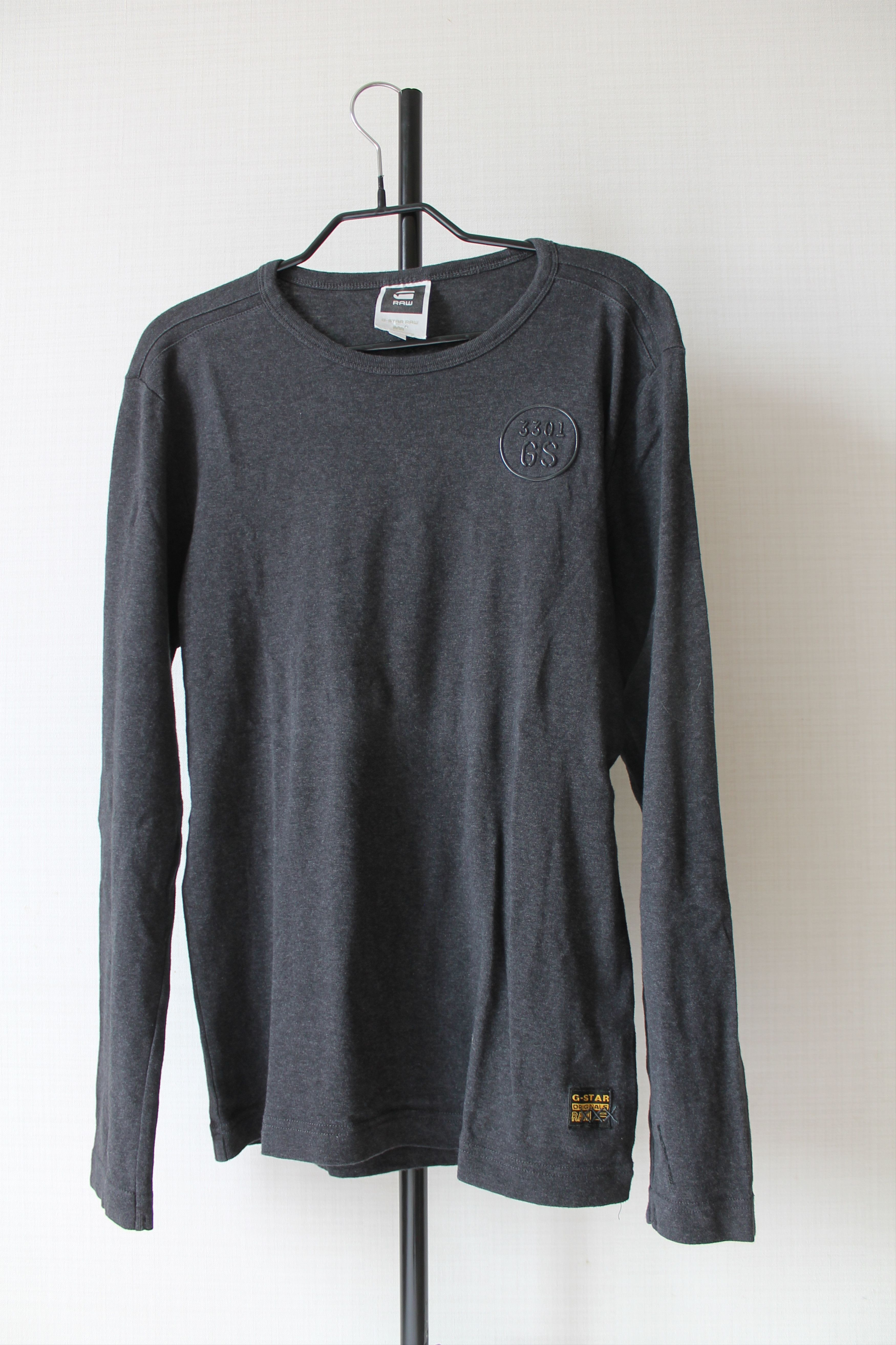 G-Star G-Star Raw Long Sleeve T Shirt Tee logo Muscle Fit Size US L / EU 52-54 / 3 - 1 Thumbnail