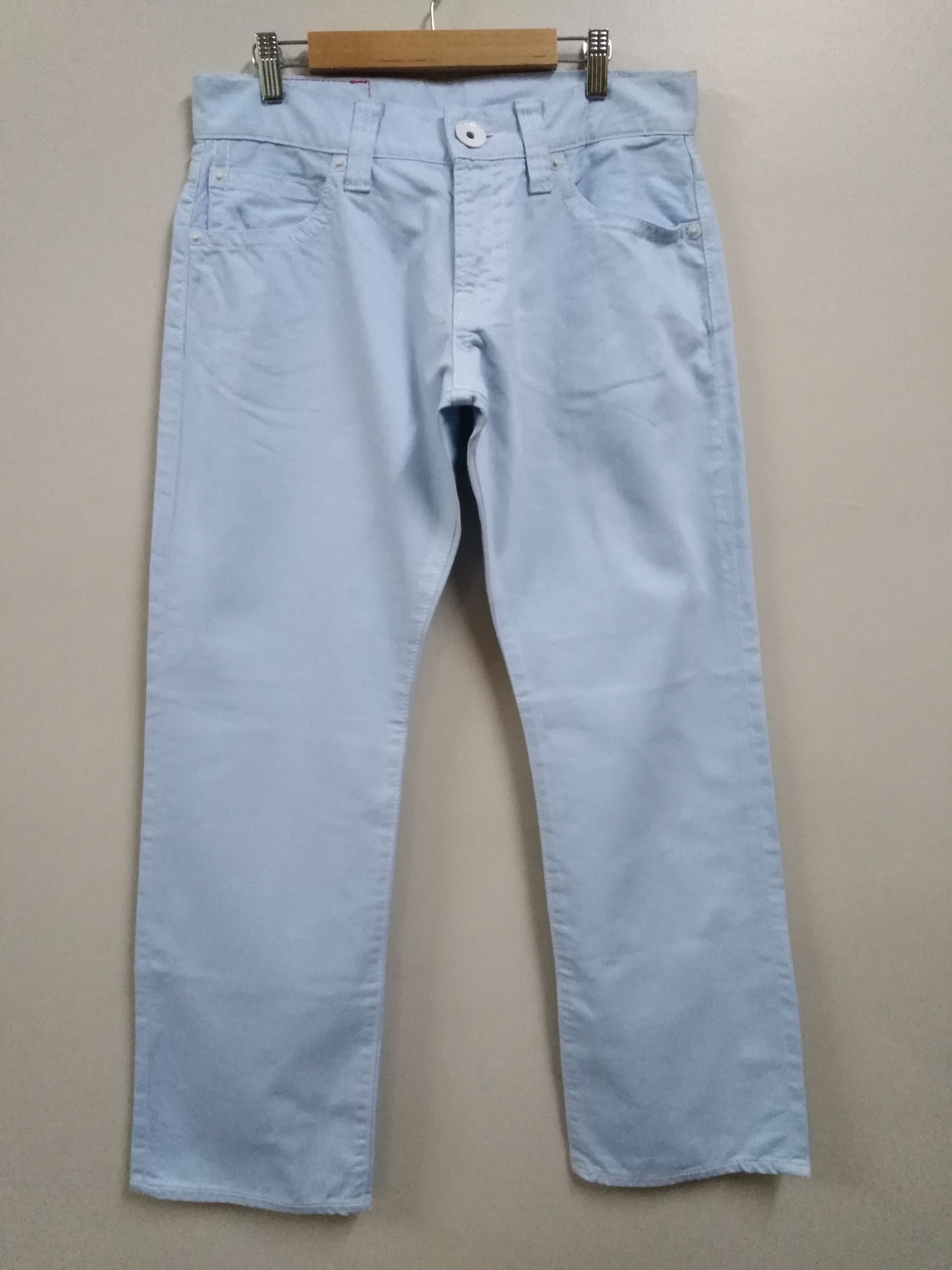 Hysteric Glamour Japanese Brand COCOLULU Light Blue Jeans Size US 32 / EU 48 - 2 Thumbnail