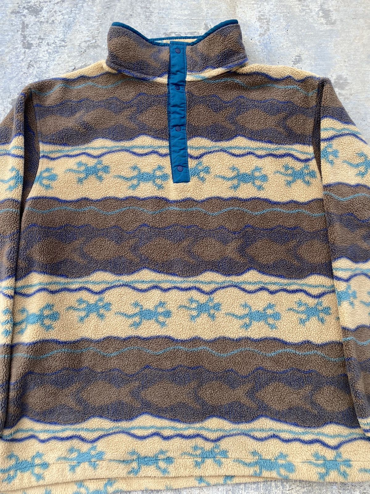 L.L. Bean × Vintage VINTAGE LL BEAN MOUNTAIN GORPCORE RETRO PUNK RAVE FLEECE Size US L / EU 52-54 / 3 - 4 Thumbnail