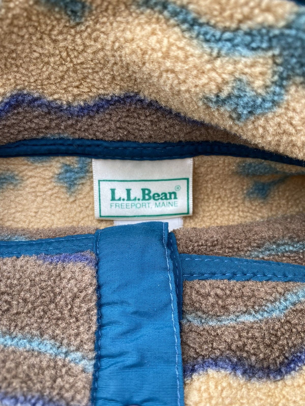 L.L. Bean × Vintage VINTAGE LL BEAN MOUNTAIN GORPCORE RETRO PUNK RAVE FLEECE Size US L / EU 52-54 / 3 - 3 Thumbnail