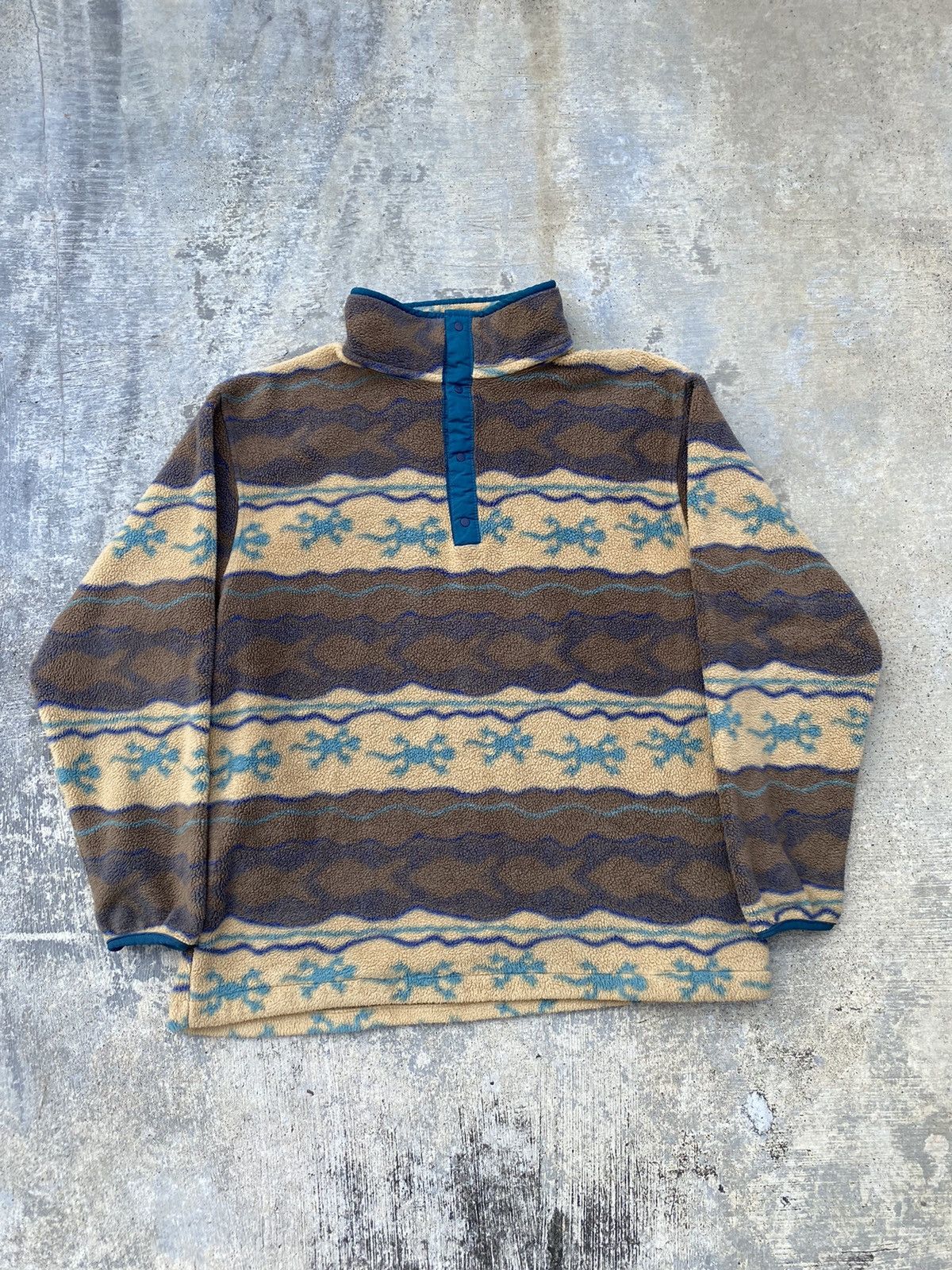 VINTAGE LL BEAN MOUNTAIN GORPCORE RETRO PUNK RAVE FLEECE