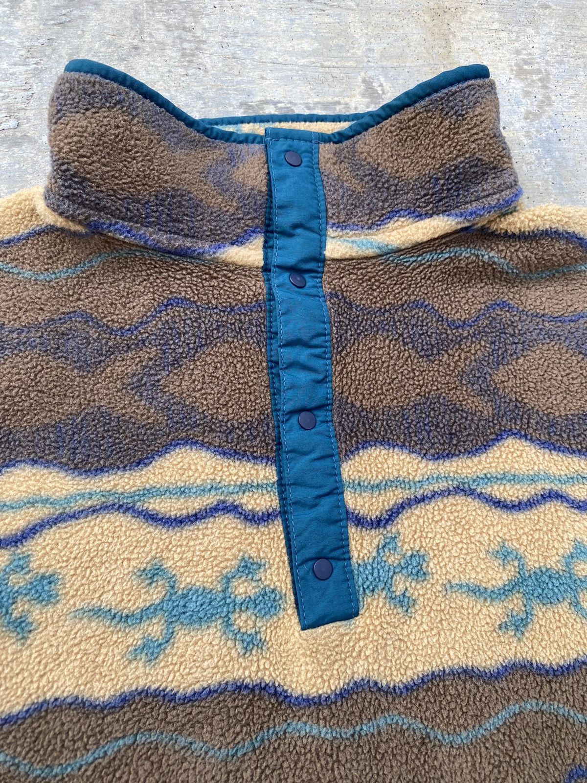 L.L. Bean × Vintage VINTAGE LL BEAN MOUNTAIN GORPCORE RETRO PUNK RAVE FLEECE Size US L / EU 52-54 / 3 - 5 Thumbnail