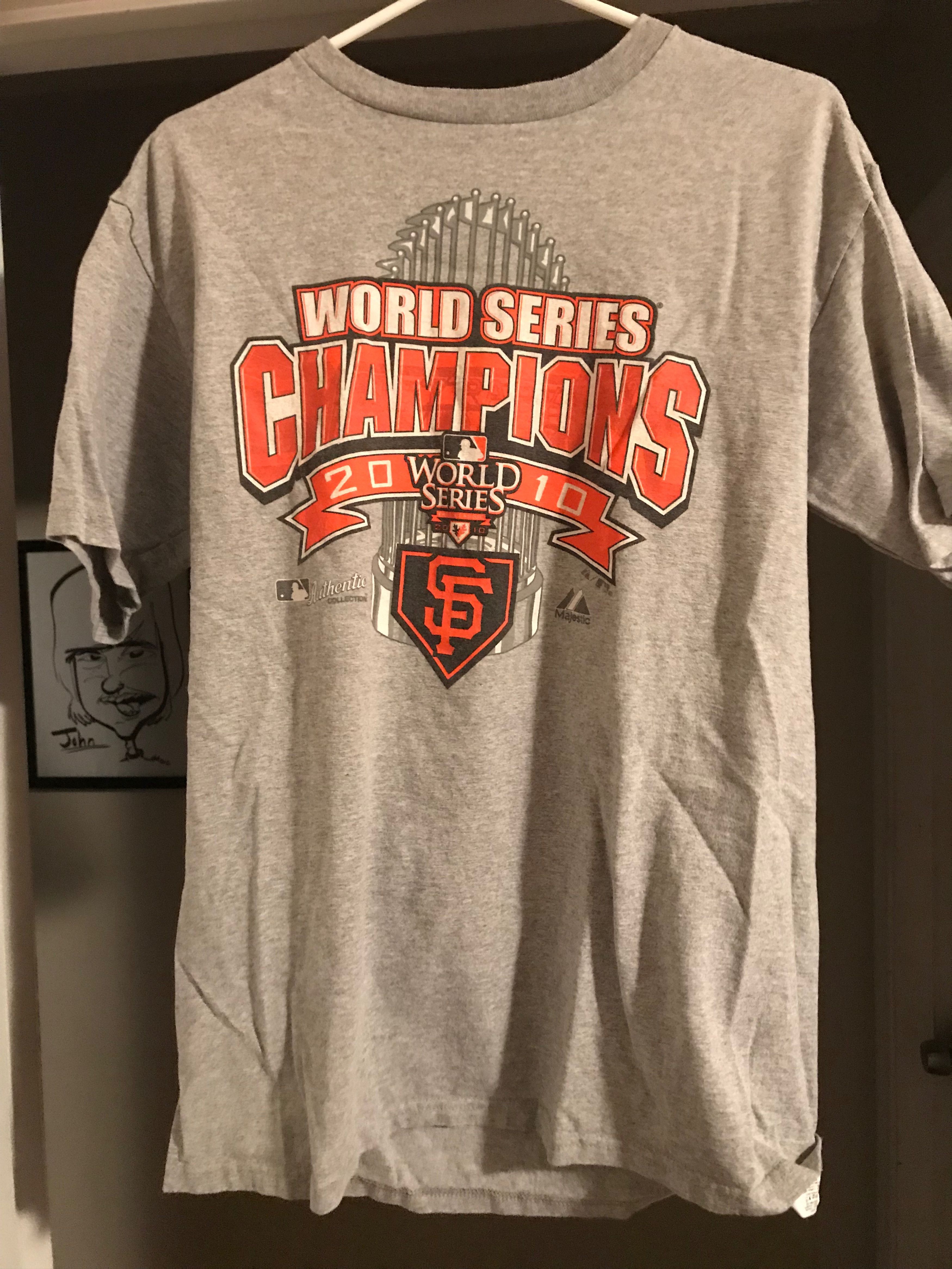 Vintage 2010 World Series Champions San Francisco Giants T-Shirt MLB