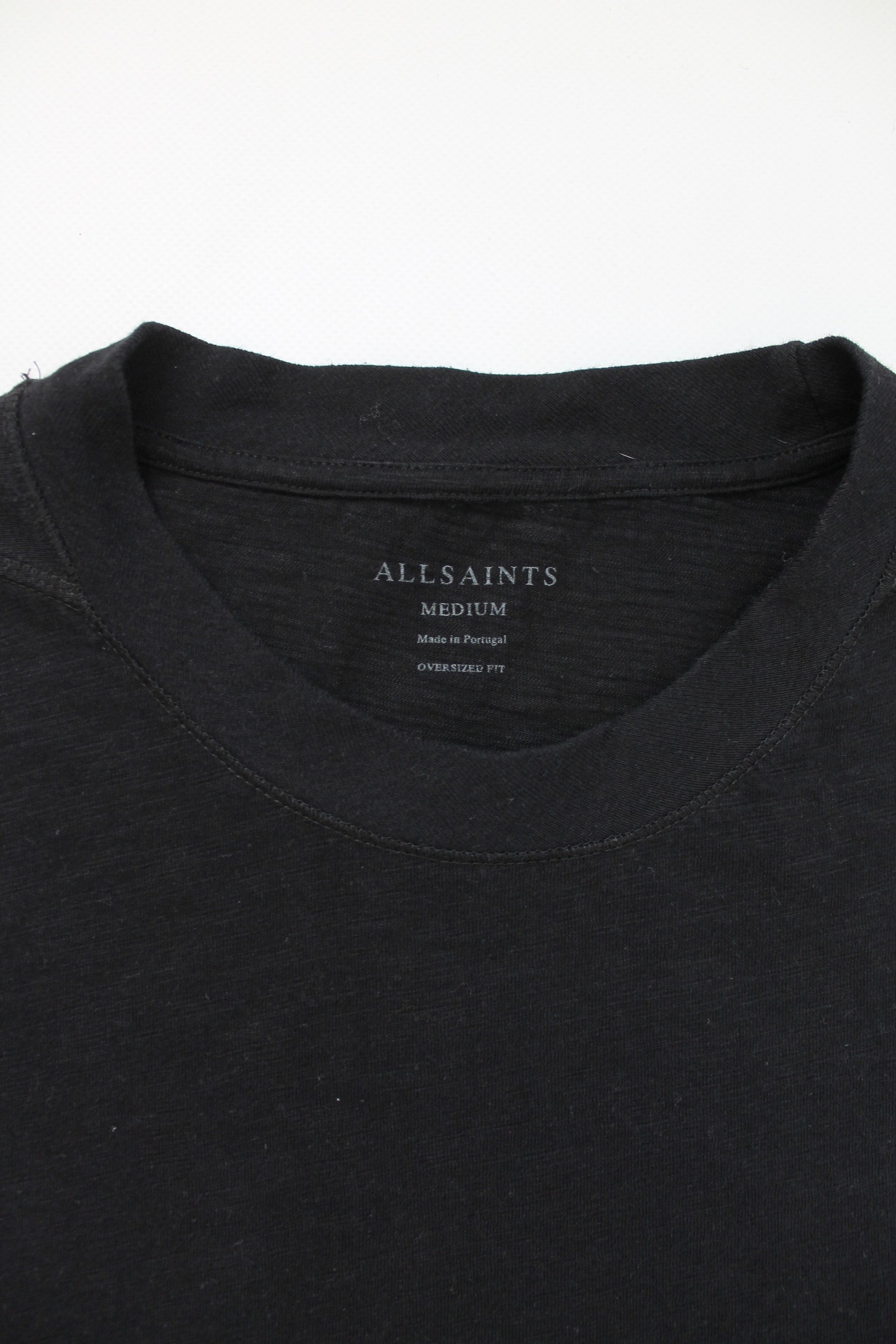 Allsaints Allsaints MATEO All Saint Black Oversized Black S/S Shirt Size US M / EU 48-50 / 2 - 6 Thumbnail