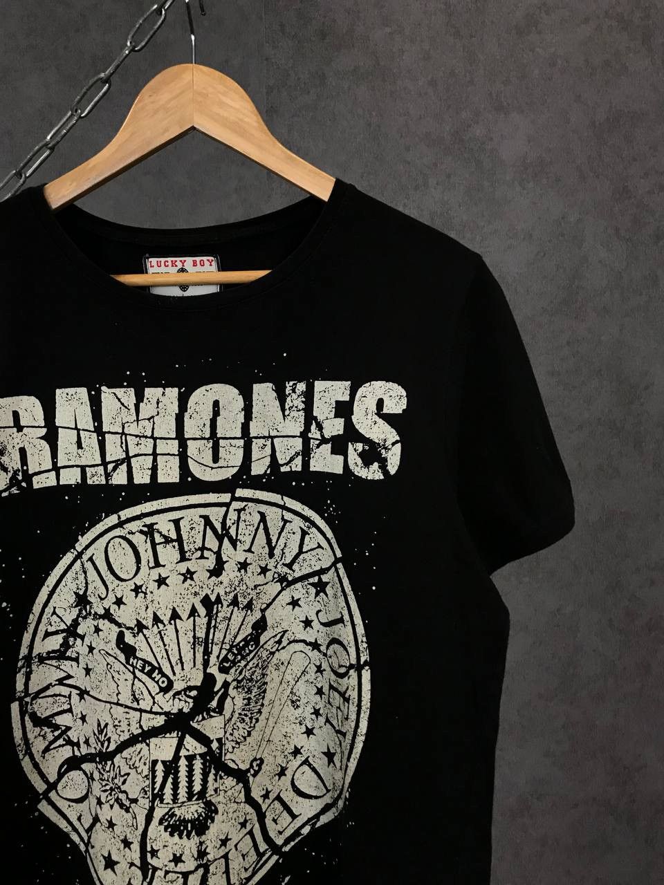 Band Tees Ramones rock band overprinted tee Size US L / EU 52-54 / 3 - 2 Thumbnail