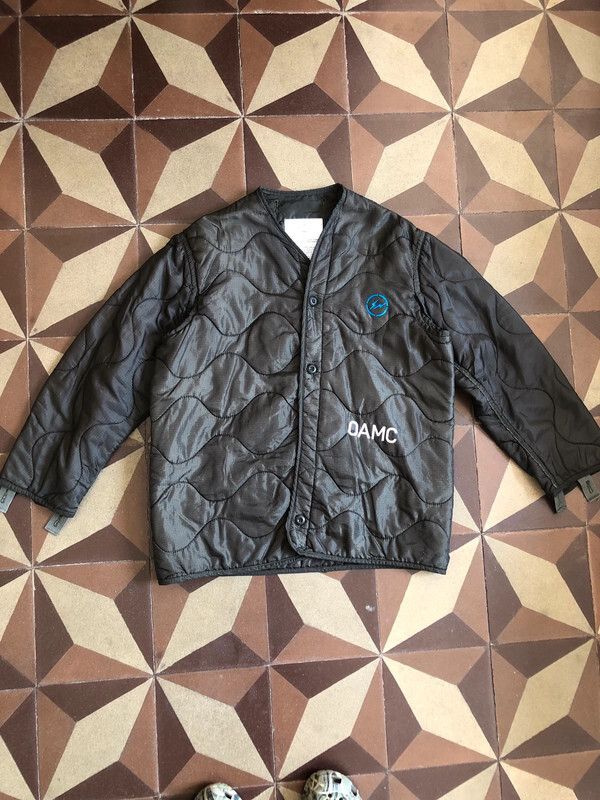 Oamc Oamc x Fragment Quilted Army Jacket Liner M65 Peacemaker | Grailed