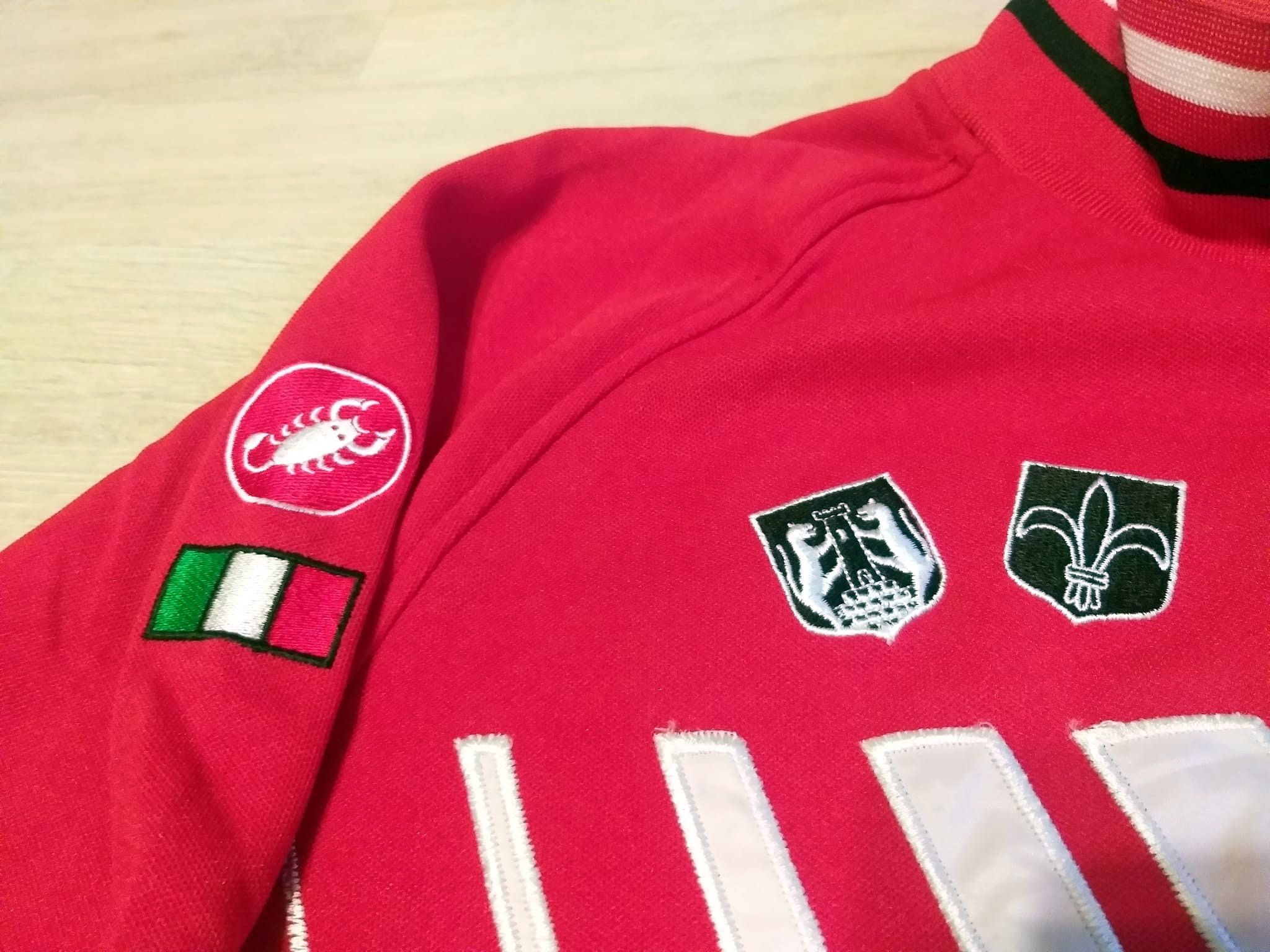 Vintage Wilier Triestina Vintage Cycling Track Jacket Italia Size US XXL / EU 58 / 5 - 5 Thumbnail