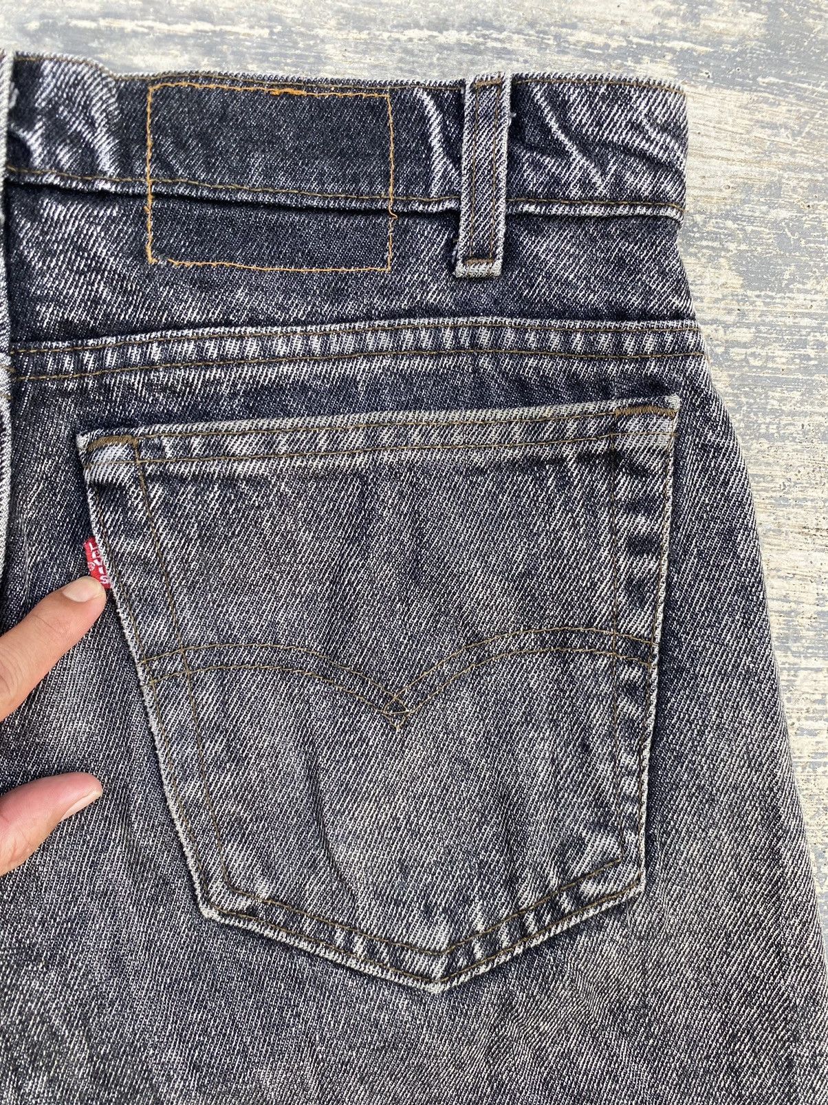 Levi's VINTAGE LEVIS ACID WASH GORPCORE PUNK COWBOY GRUNGE RAVE Size US 31 - 7 Thumbnail