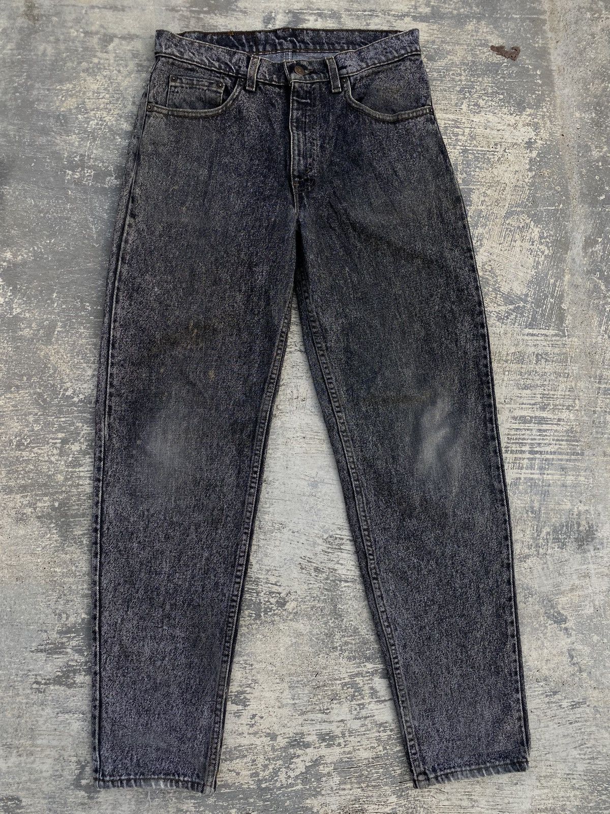 Levi's VINTAGE LEVIS ACID WASH GORPCORE PUNK COWBOY GRUNGE RAVE Size US 31 - 1 Thumbnail