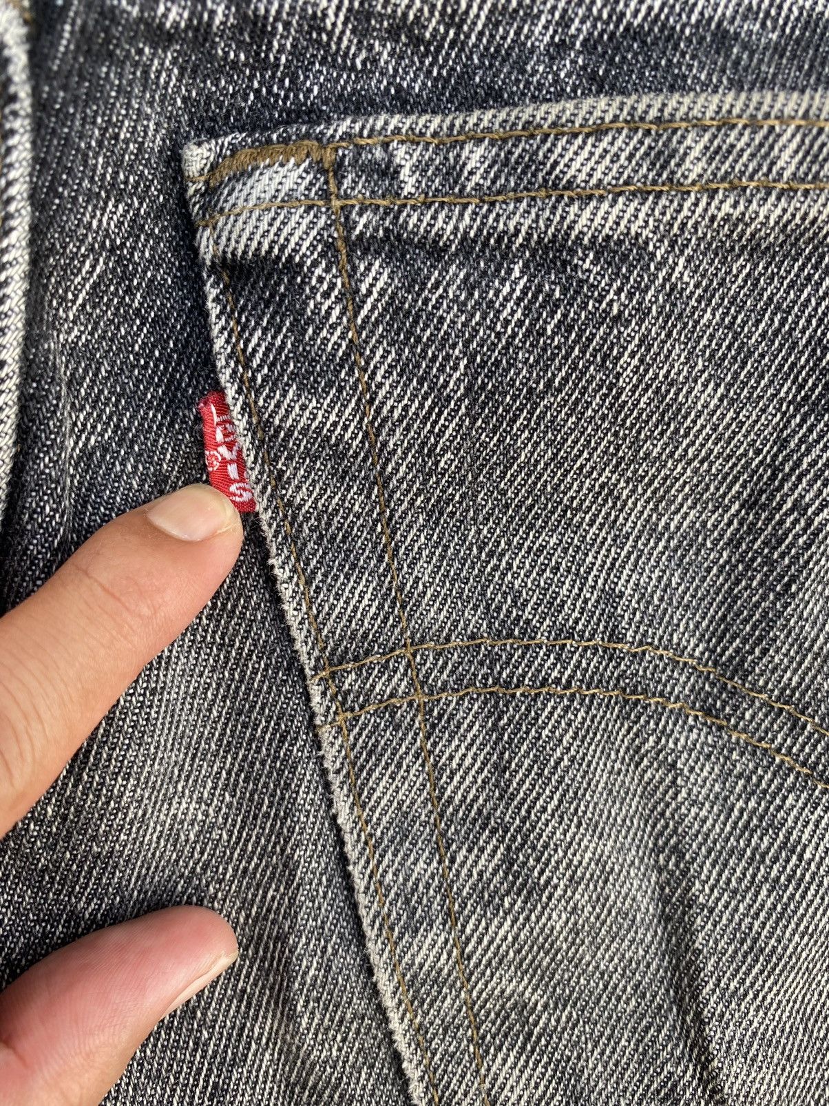 Levi's VINTAGE LEVIS ACID WASH GORPCORE PUNK COWBOY GRUNGE RAVE Size US 31 - 8 Thumbnail