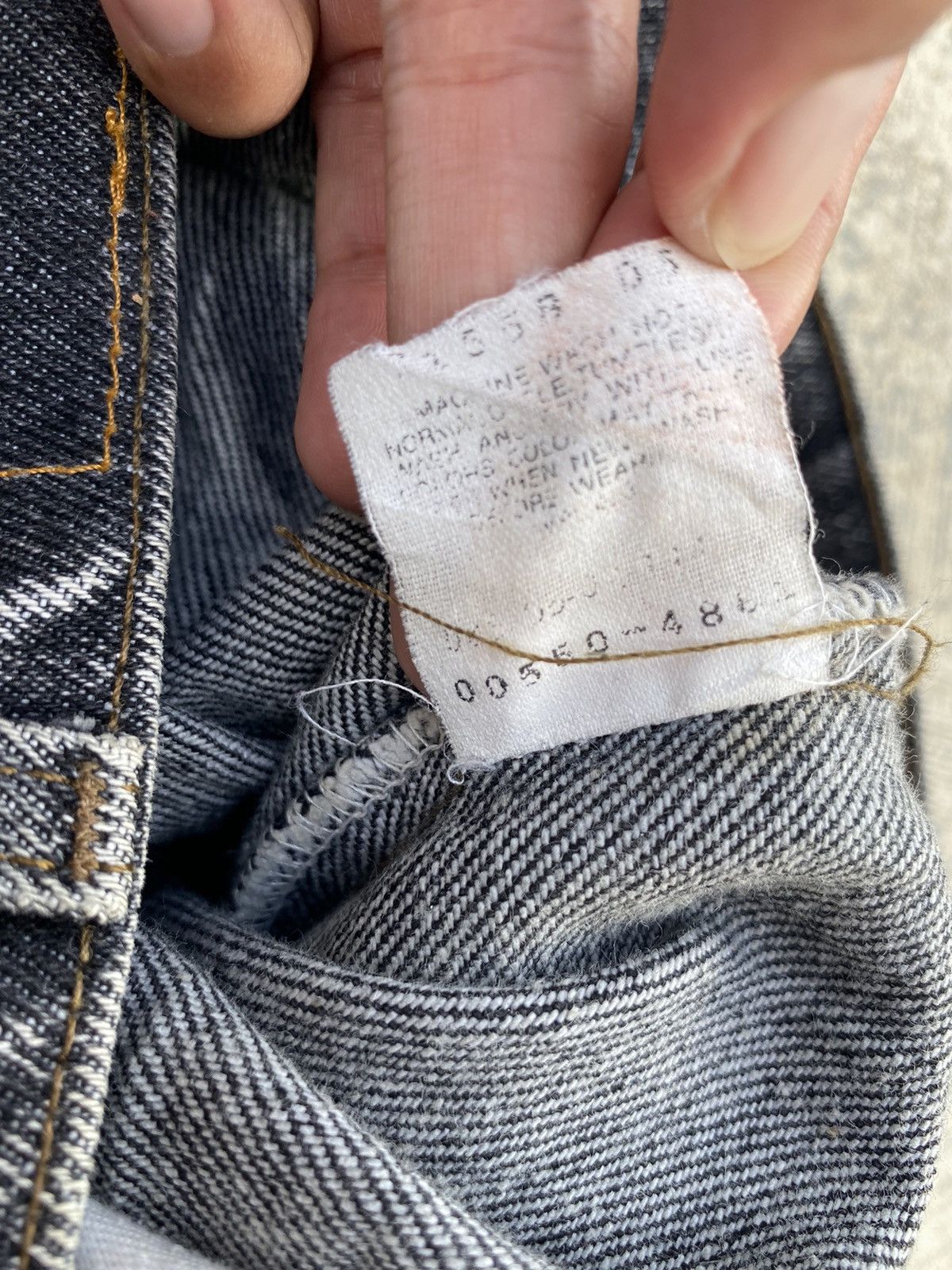 Levi's VINTAGE LEVIS ACID WASH GORPCORE PUNK COWBOY GRUNGE RAVE Size US 31 - 6 Thumbnail