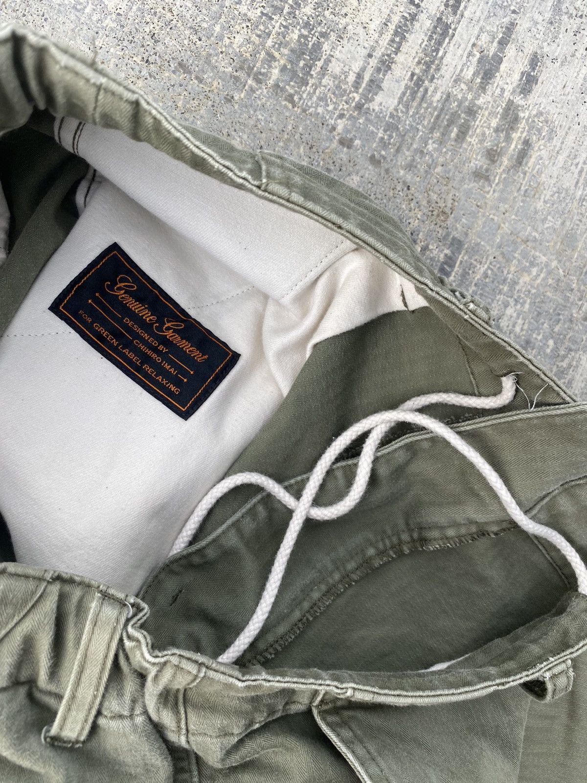 Japanese Brand JAPAN FATIGUE ARMY HERRINGBONE LOOSE BAGGY GORPCORE CARGO Size US 30 / EU 46 - 5 Thumbnail