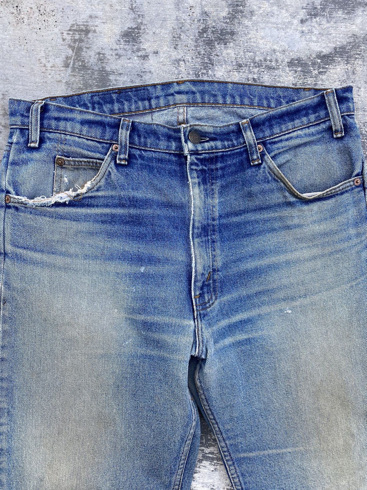 VINTAGE LEVIS 505 ORANGE TAB COWBOY GORPCORE PUNK GRUNGE