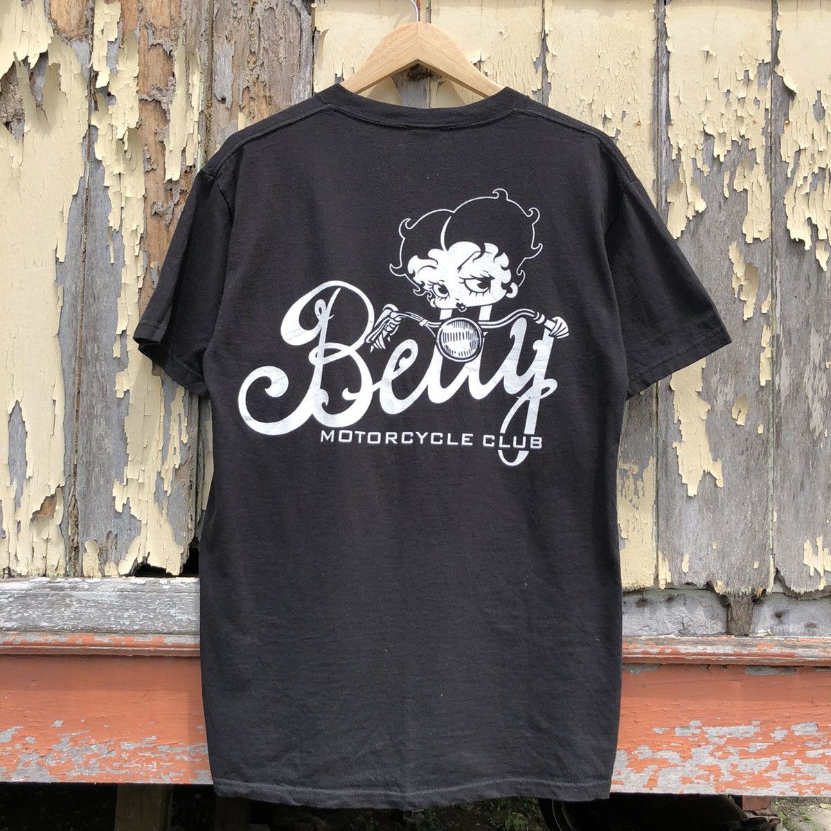 Vintage Vintage 1994 Betty Boop Motorcycle Club Tshirt Size US M / EU 48-50 / 2 - 9 Thumbnail
