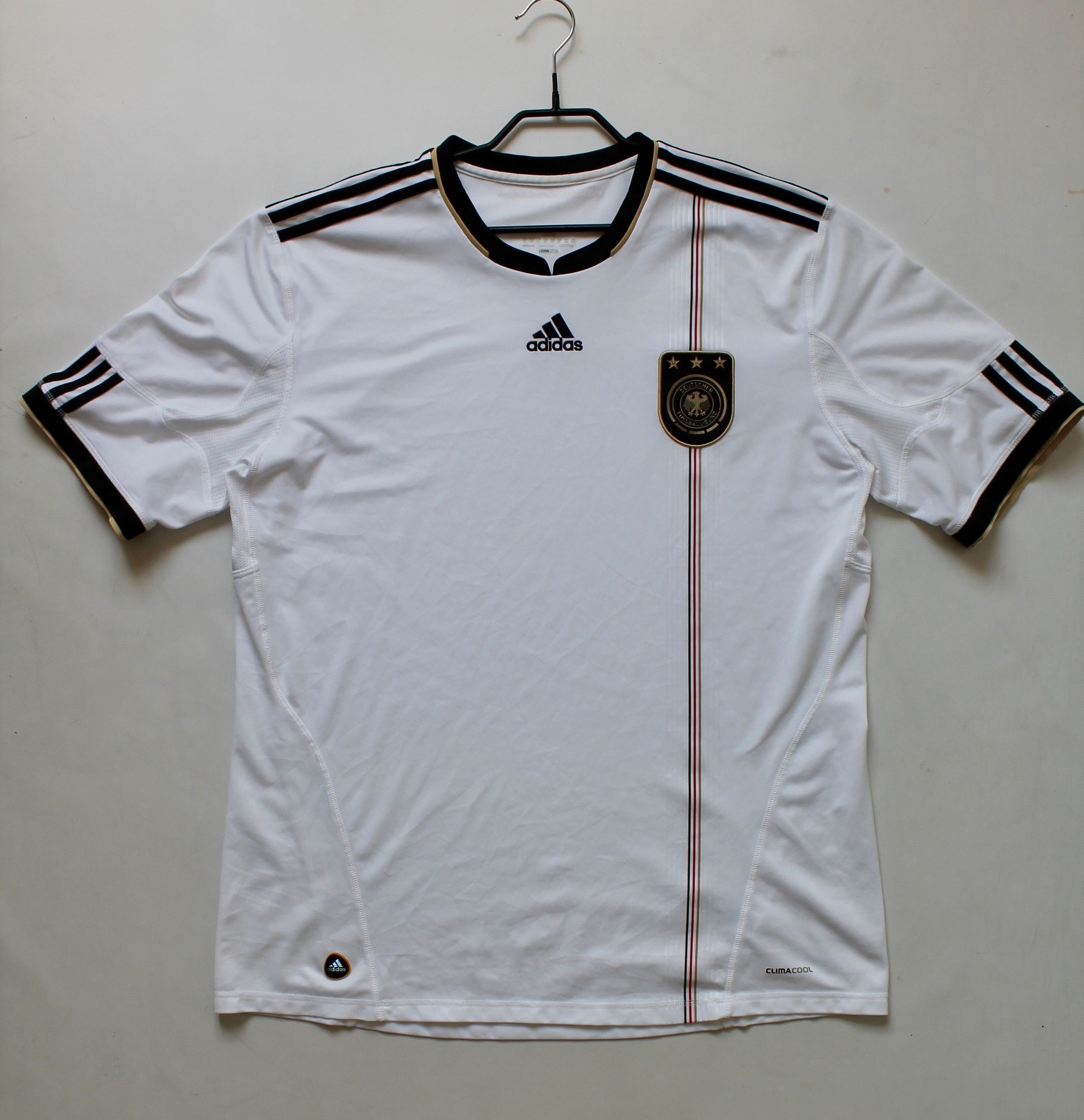 Adidas 2010 Germany Soccer Team Home Football Shirt Jersey Size US XXL / EU 58 / 5 - 10 Thumbnail