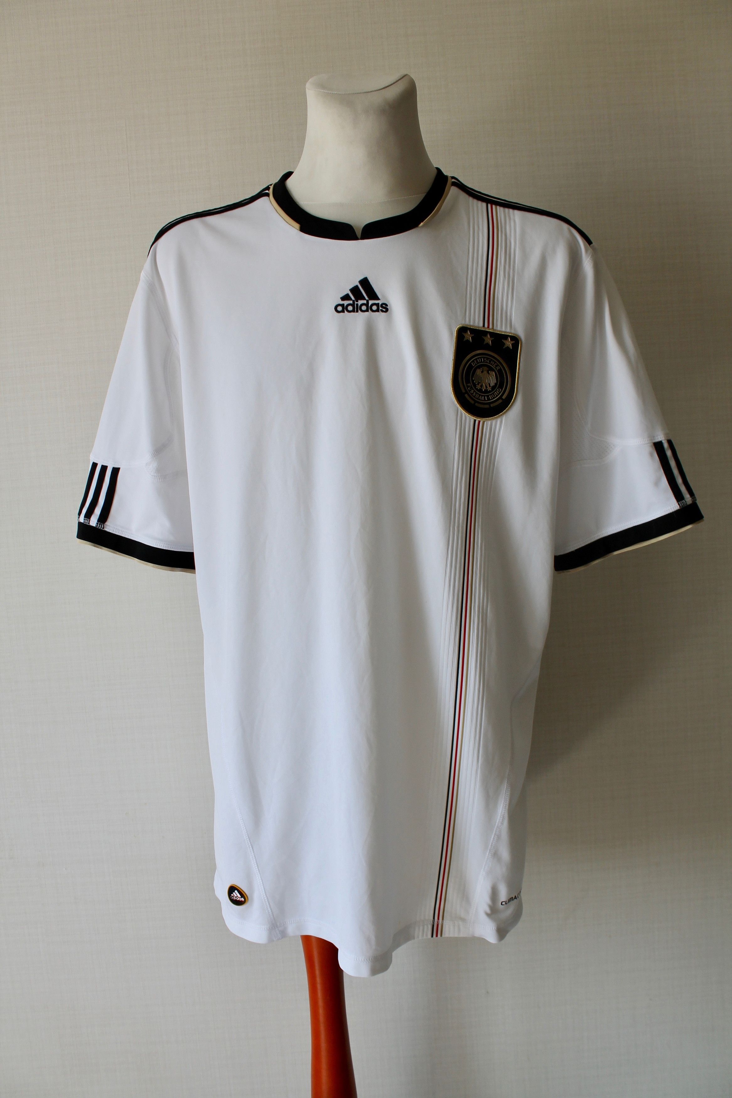 Adidas 2010 Germany Soccer Team Home Football Shirt Jersey Size US XXL / EU 58 / 5 - 2 Thumbnail