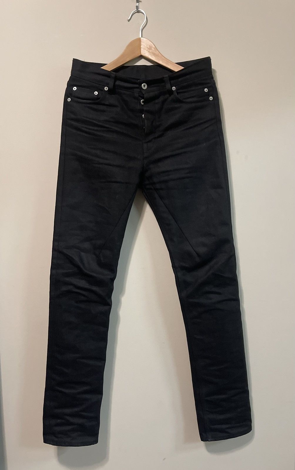 Rick Owens Rick owens 16oz duke selvedge jeans | Grailed