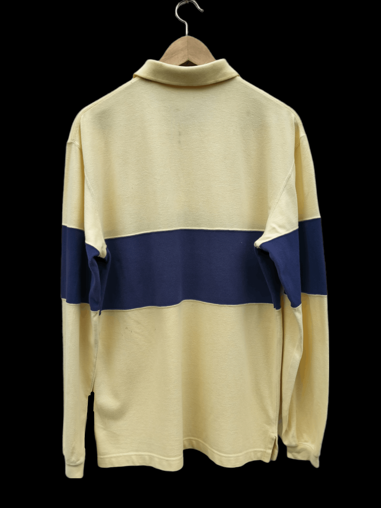 Polo Ralph Lauren Vintage 90s Polo Ralph Lauren SpellOut Stripe Tee Size US M / EU 48-50 / 2 - 2 Thumbnail