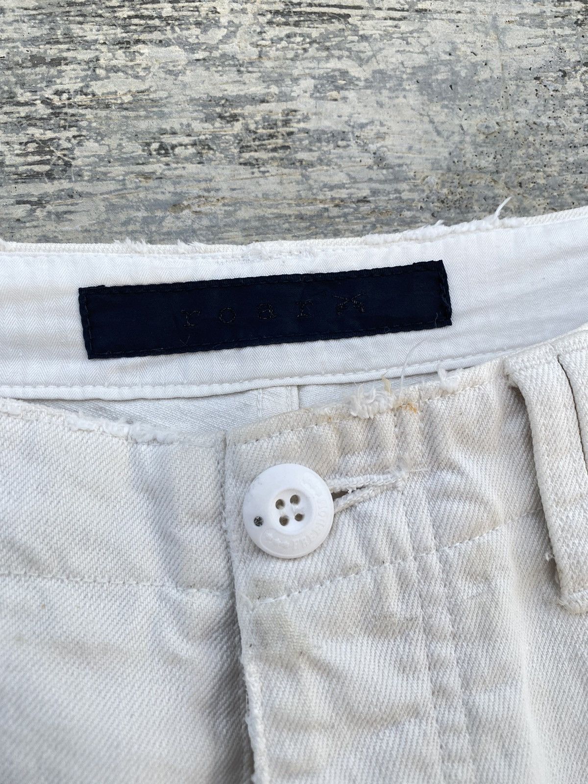Roar ROAR GUN JAPAN DISTRESSED PUNK COWBOY BONDAGE SHORT CARGO Size US 30 / EU 46 - 10 Thumbnail