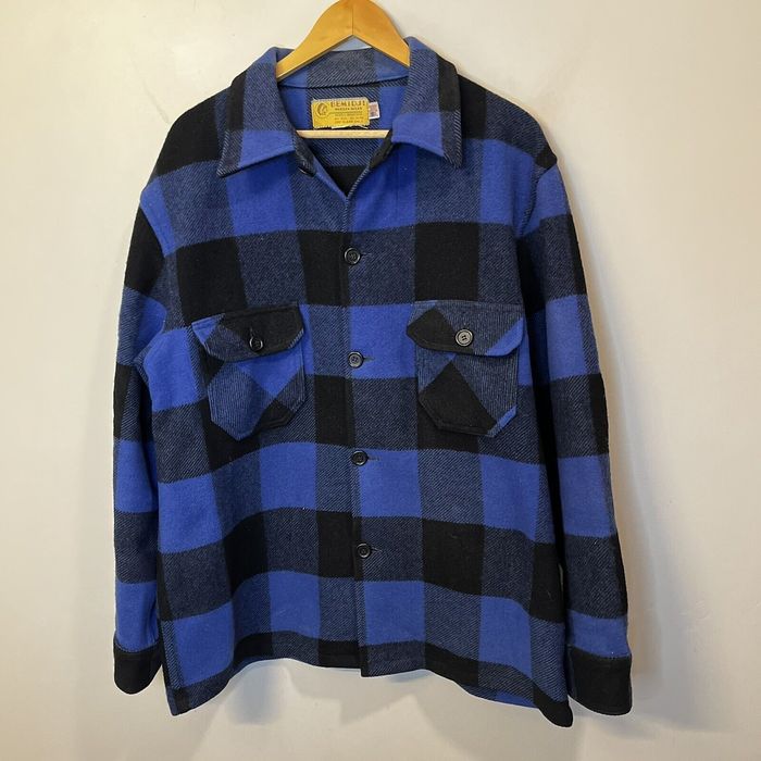 Vintage Vintage Bemidji Woolen Mills USA Wool Buffalo Plaid Hunting ...