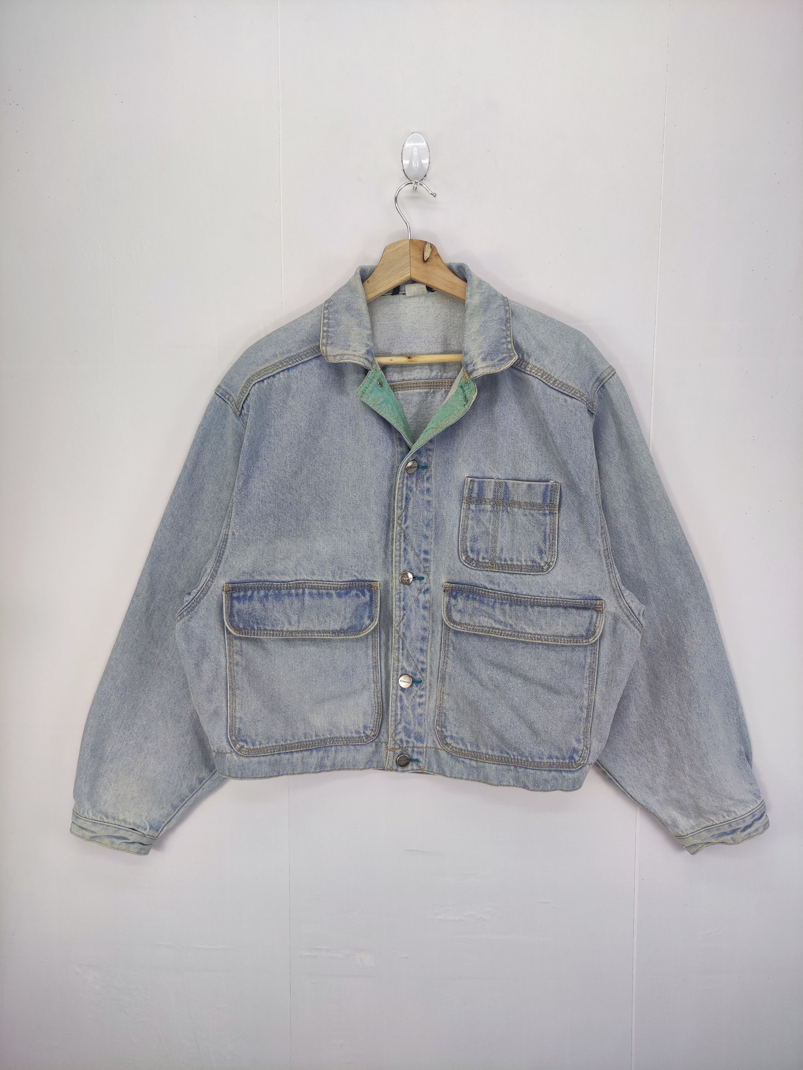 Denime Vintage Very Nice Denim Jacket Size L / US 10 / IT 46 - 1 Thumbnail