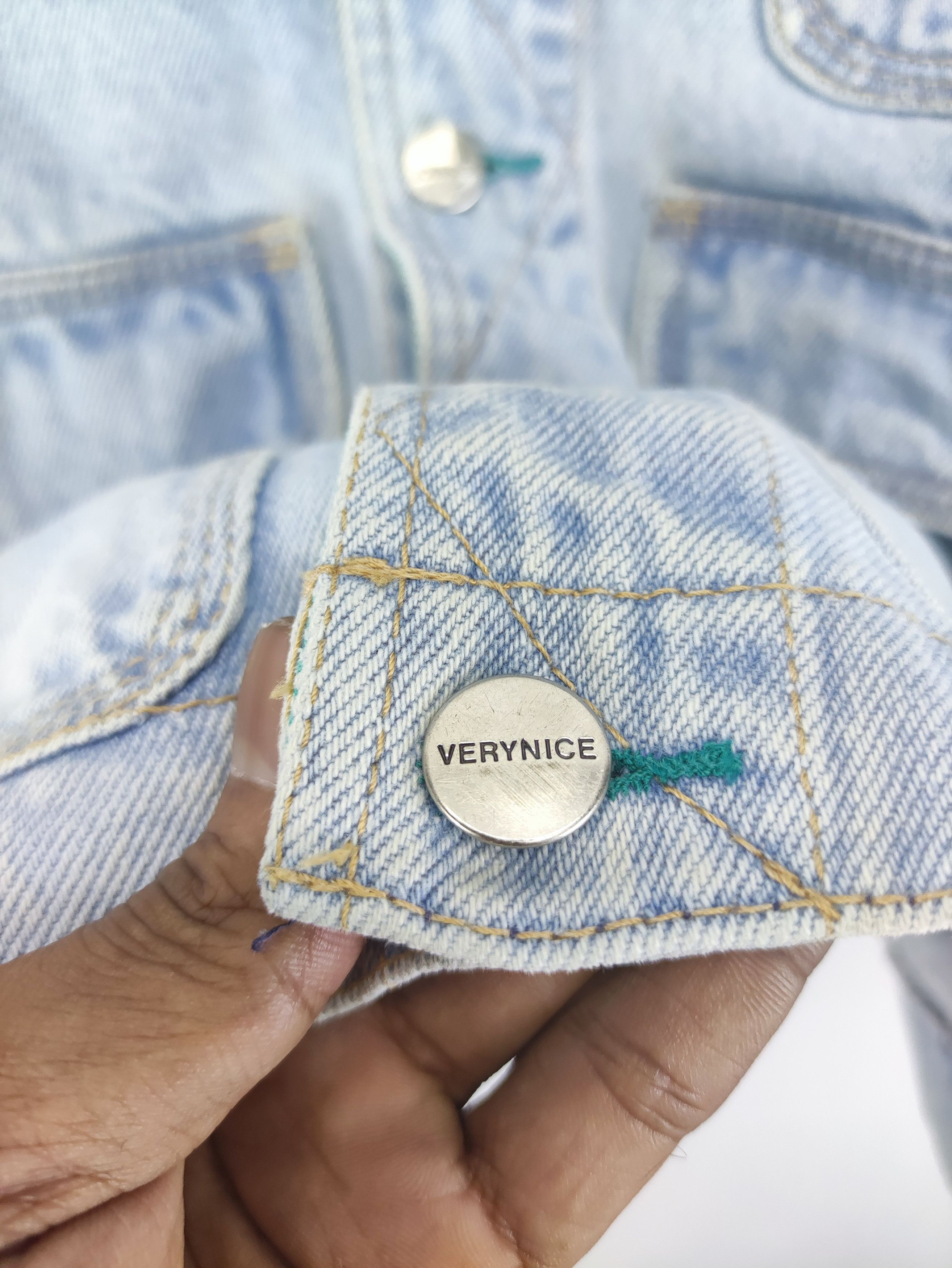 Denime Vintage Very Nice Denim Jacket Size L / US 10 / IT 46 - 2 Thumbnail