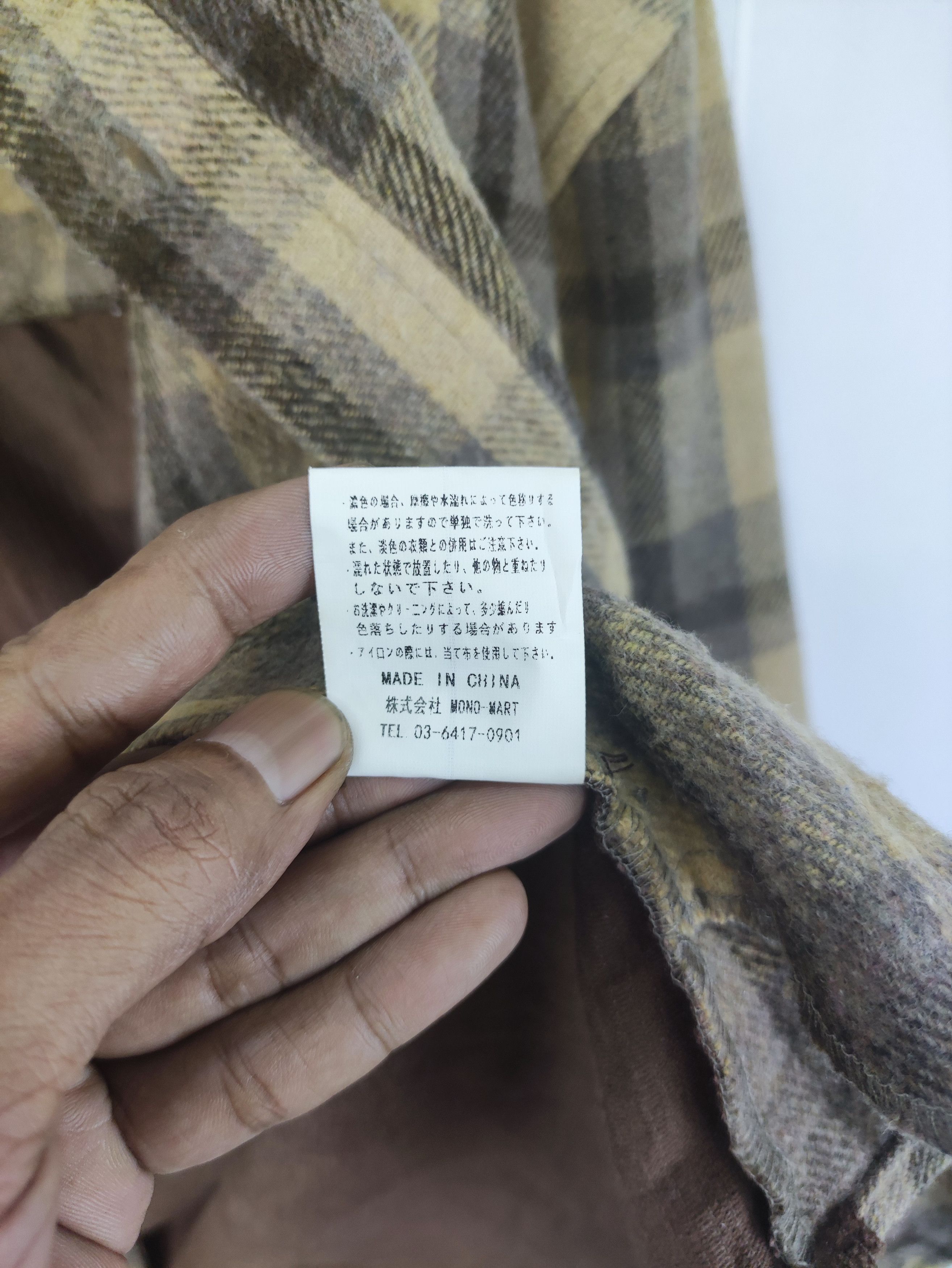 Flannel Vintage Emma Clothes Shirt Button Up Size L / US 10 / IT 46 - 5 Thumbnail