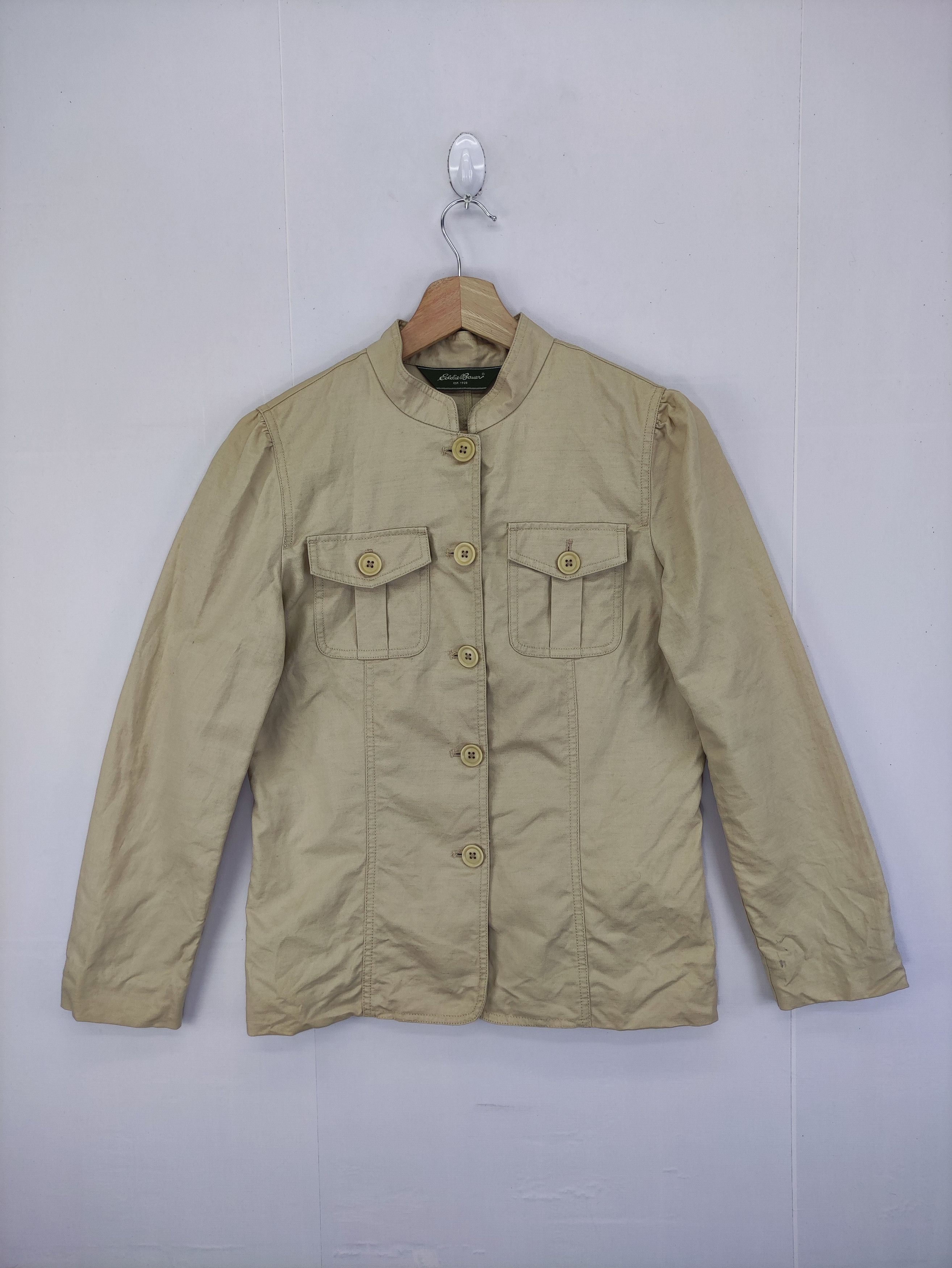 Eddie Bauer Vintage Eddie Bauer Casual Light Jacket Button Up Size S / US 4 / IT 40 - 1 Thumbnail