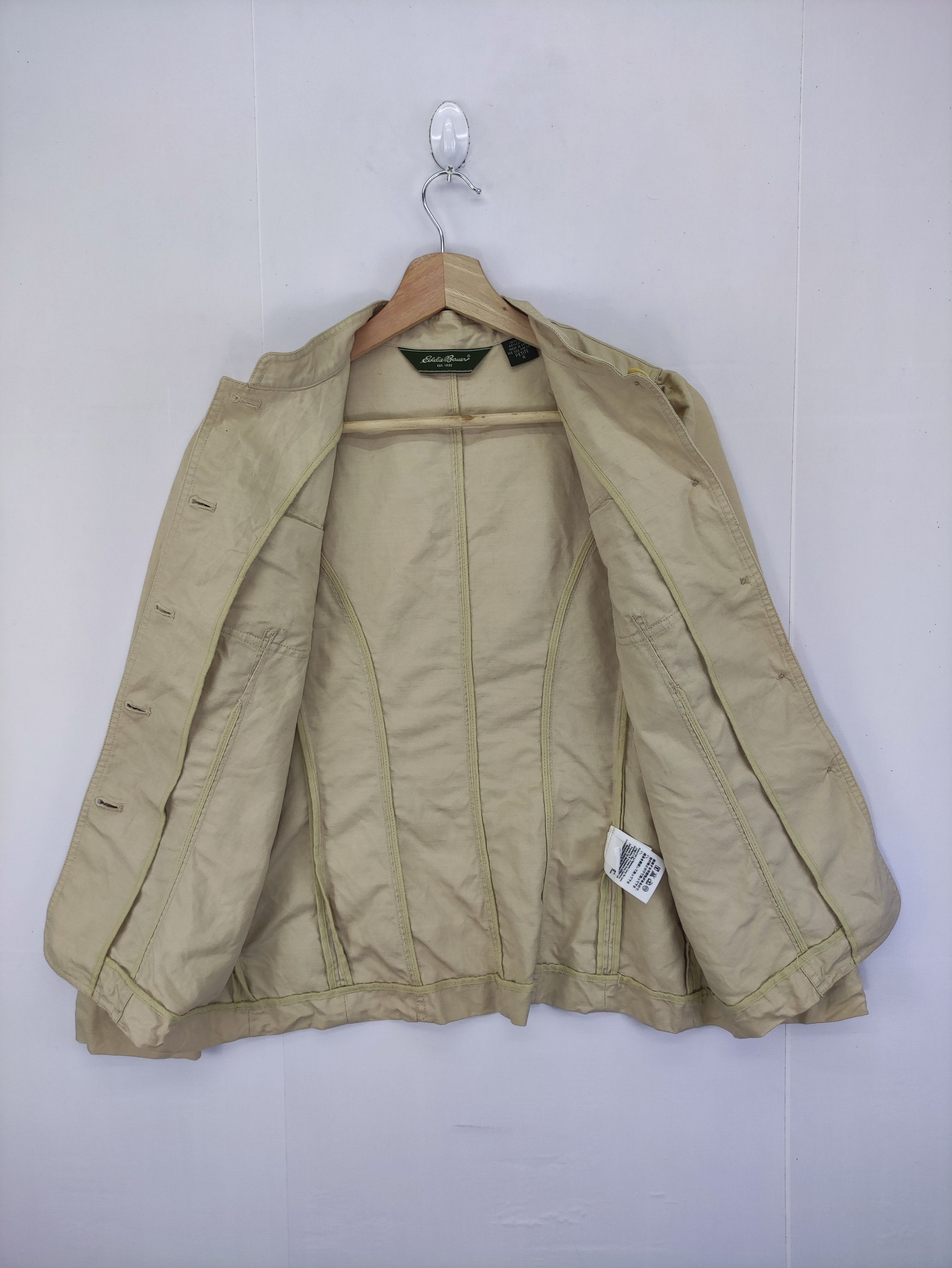 Eddie Bauer Vintage Eddie Bauer Casual Light Jacket Button Up Size S / US 4 / IT 40 - 4 Thumbnail
