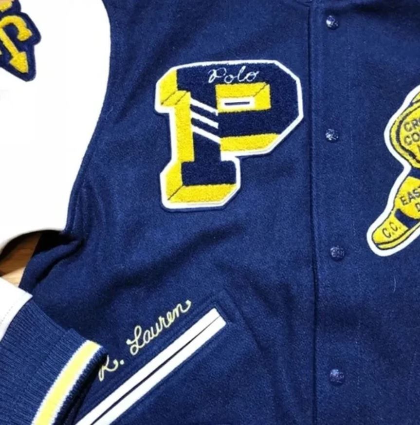 Polo Ralph Lauren POLO RALPH LAUREN STATE CHAMPS VARSITY P Wing JACKET XL Size US XL / EU 56 / 4 - 3 Thumbnail