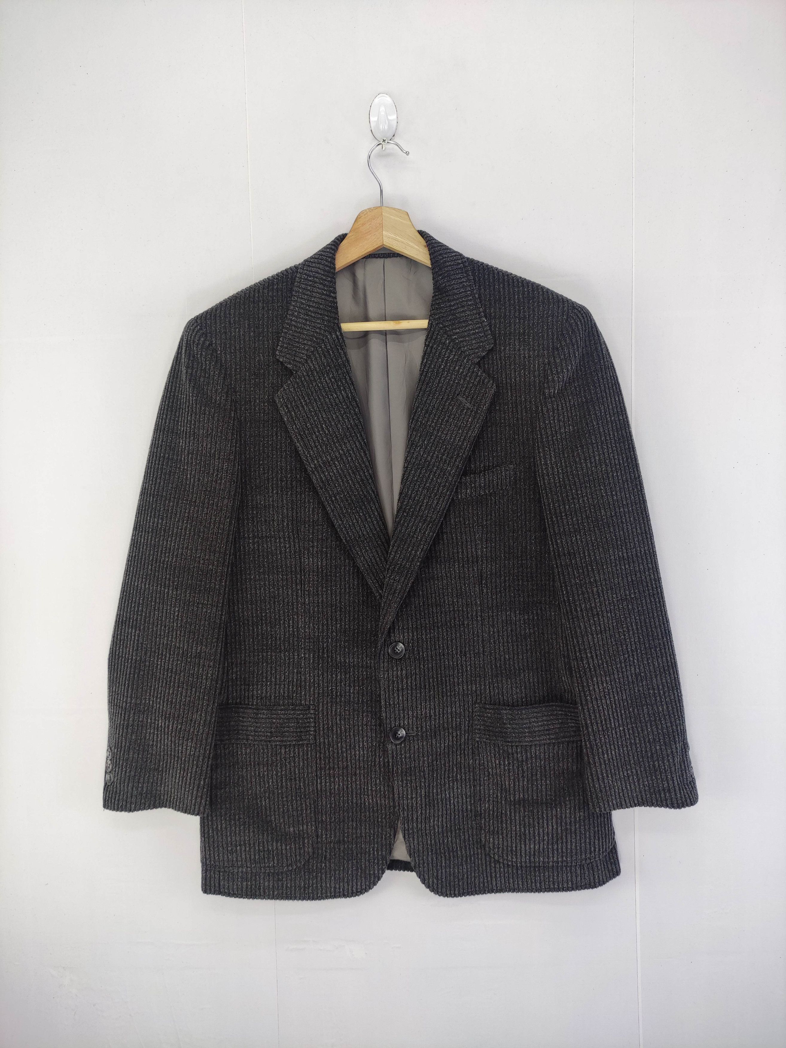 image of Stanley Blacker Cuduroy Wool Coat Jacket Blazer, Men's (Size Medium)