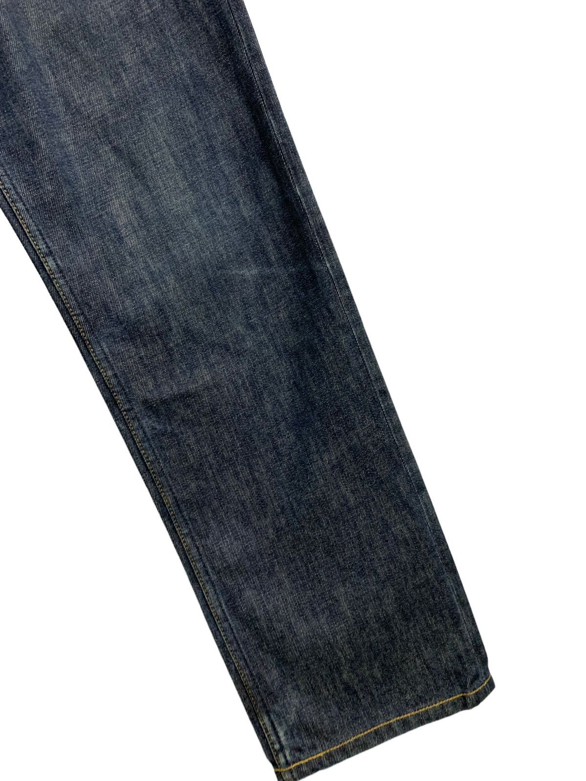 Helmut Lang 🔥Vintage Helmut Lang Treated Raw Denim Jeans Size US 31 - 10 Thumbnail