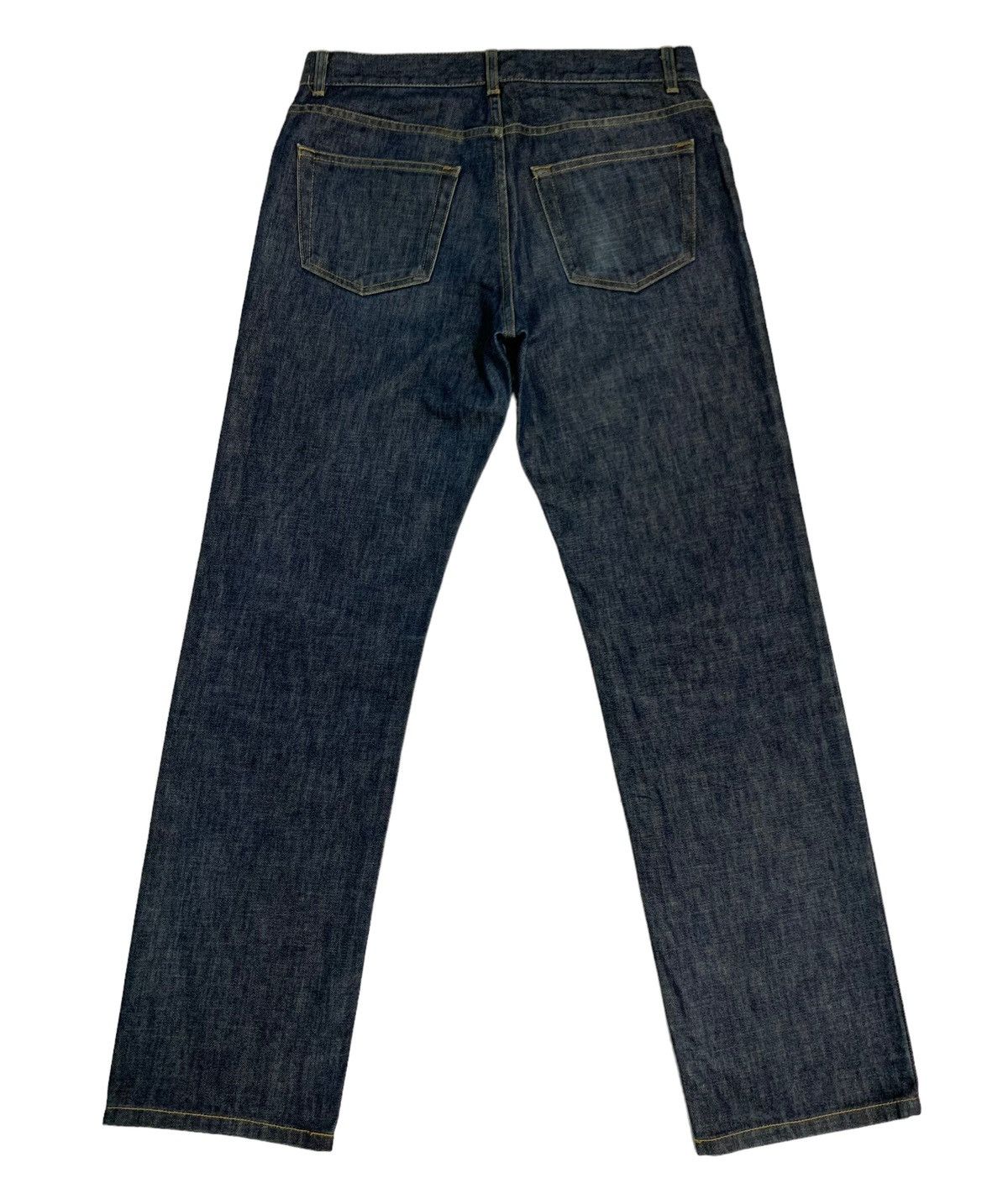 Helmut Lang 🔥Vintage Helmut Lang Treated Raw Denim Jeans Size US 31 - 4 Thumbnail