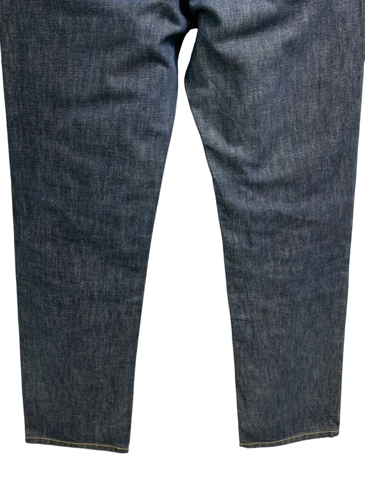 Helmut Lang 🔥Vintage Helmut Lang Treated Raw Denim Jeans Size US 31 - 5 Thumbnail