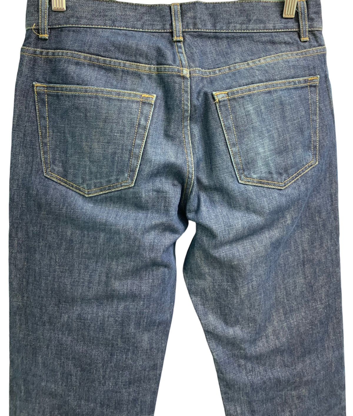 Helmut Lang 🔥Vintage Helmut Lang Treated Raw Denim Jeans Size US 31 - 7 Thumbnail