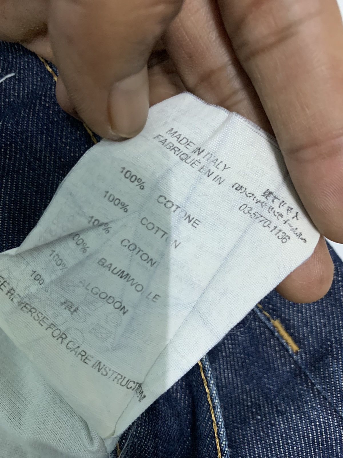 Helmut Lang 🔥Vintage Helmut Lang Treated Raw Denim Jeans Size US 31 - 12 Thumbnail