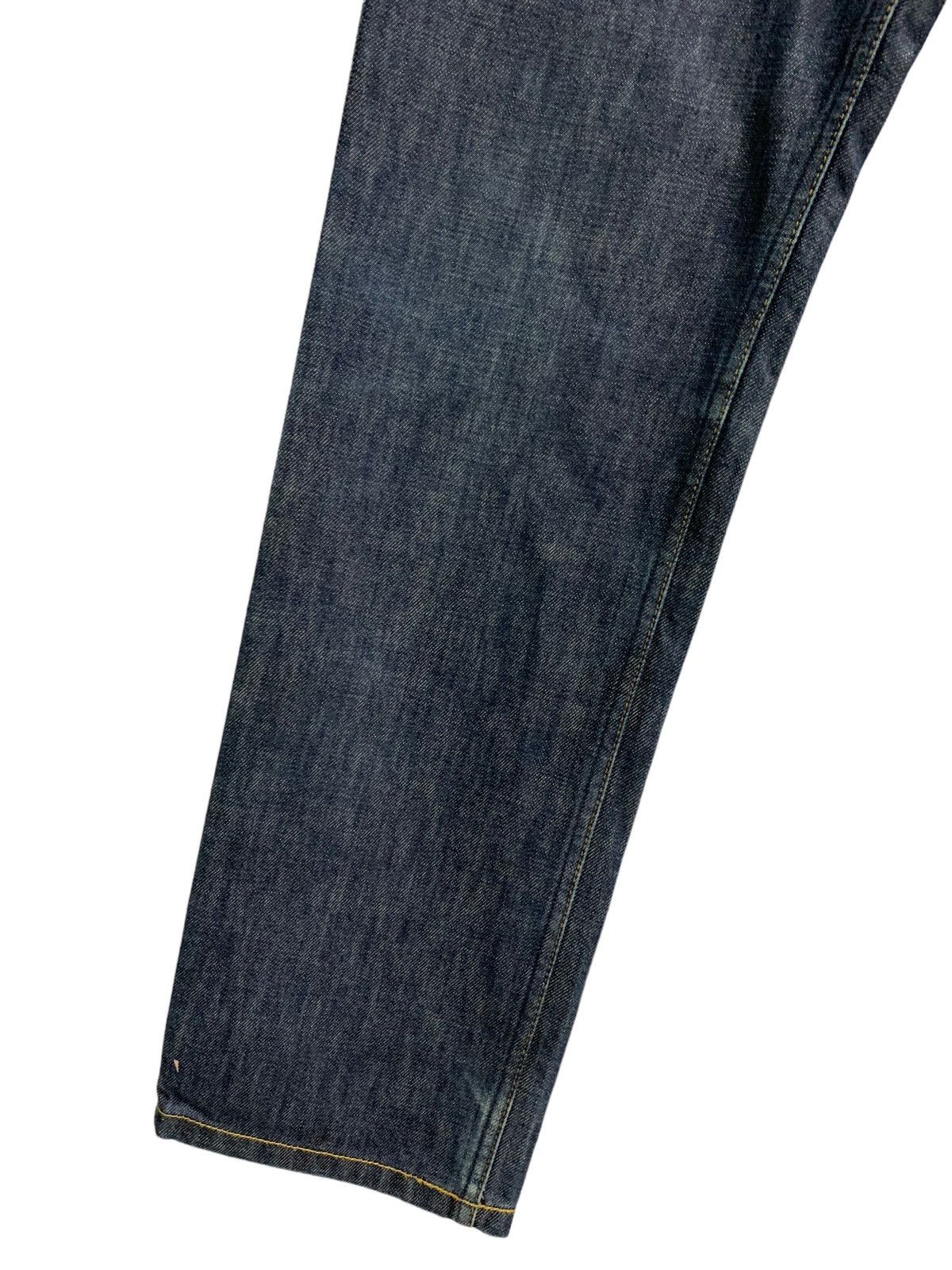 Helmut Lang 🔥Vintage Helmut Lang Treated Raw Denim Jeans Size US 31 - 9 Thumbnail