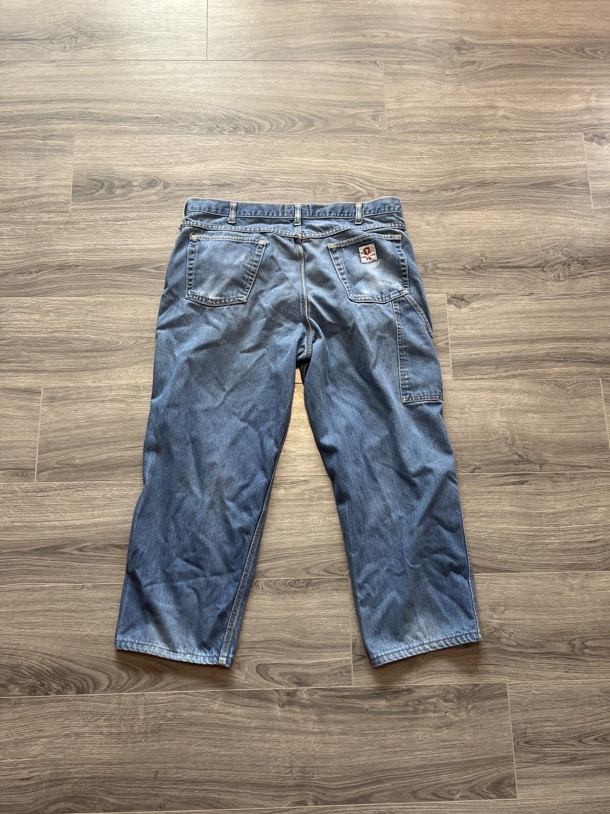 Vintage Vintage 40x31 Tyndale fire resistant carpenter jeans Size US 40 / EU 56 - 1 Thumbnail