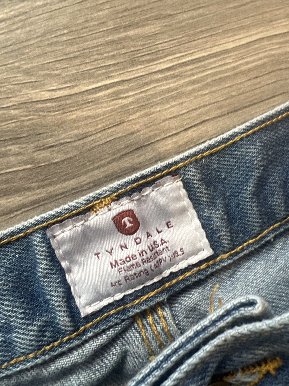 Vintage Vintage 40x31 Tyndale fire resistant carpenter jeans Size US 40 / EU 56 - 5 Thumbnail