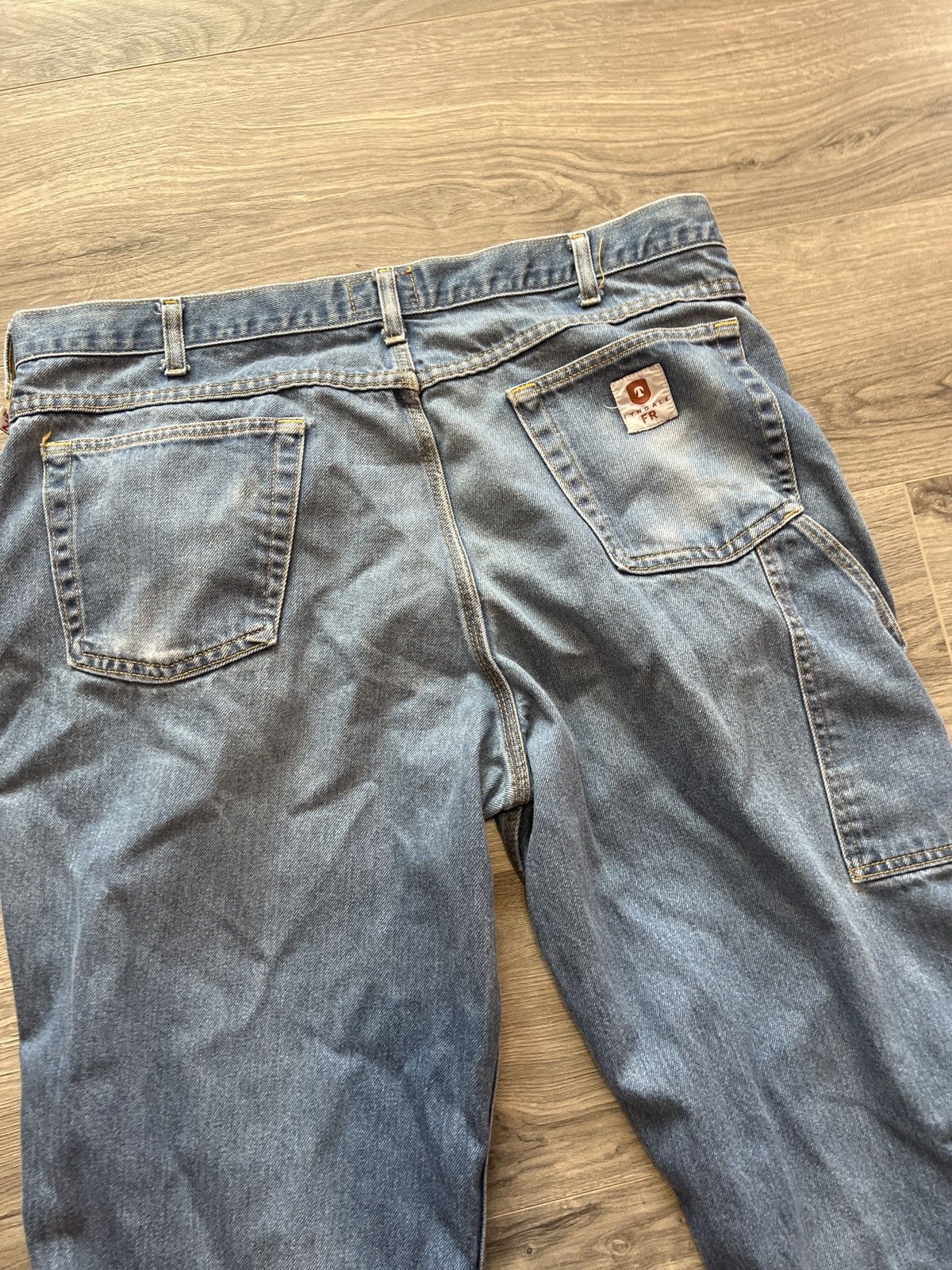 Vintage Vintage 40x31 Tyndale fire resistant carpenter jeans Size US 40 / EU 56 - 6 Thumbnail