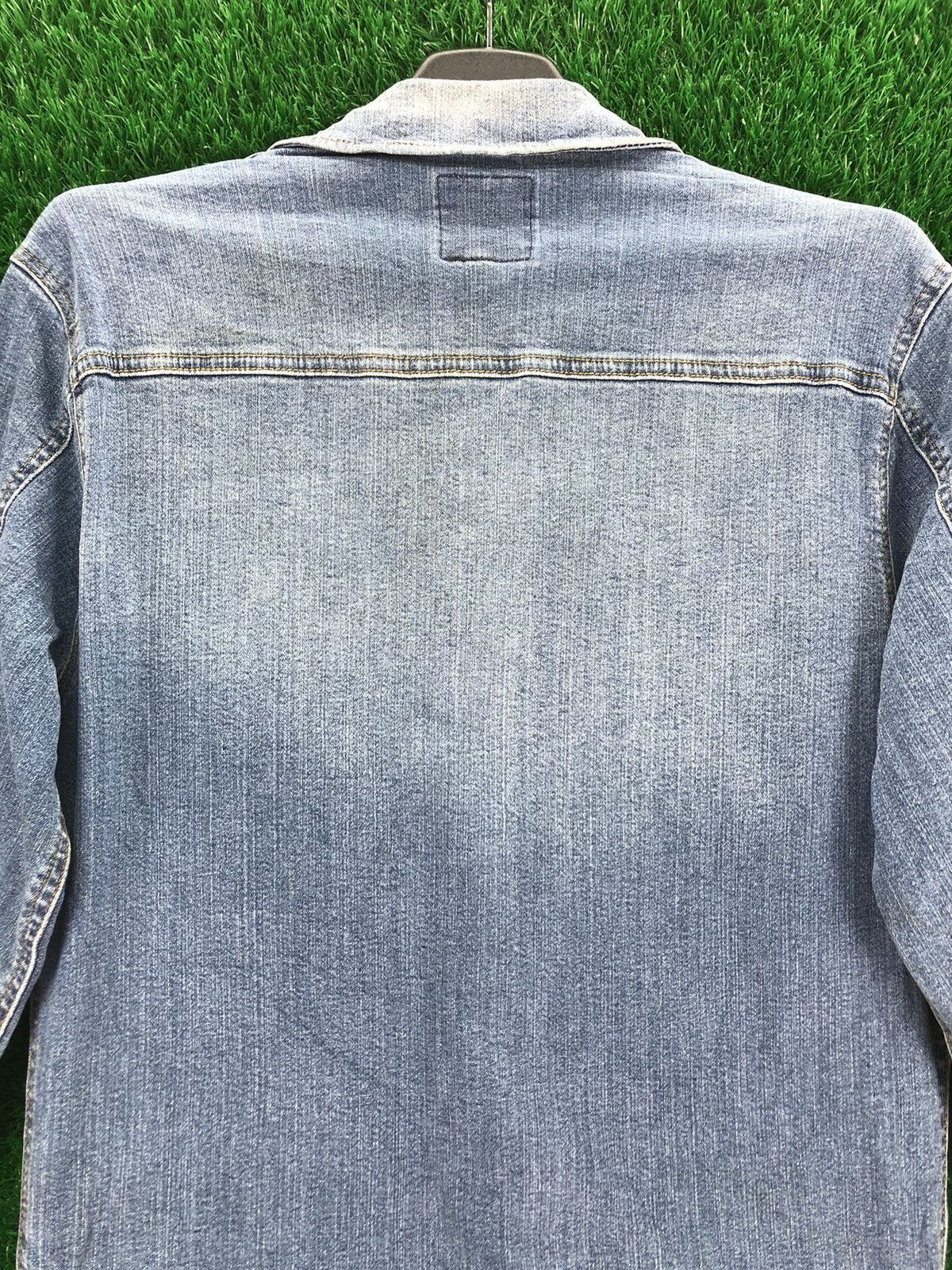 Japanese Brand Vintage 90's Coverall Denim Worker by I'Z Frontier Size US 32 / EU 48 - 10 Thumbnail