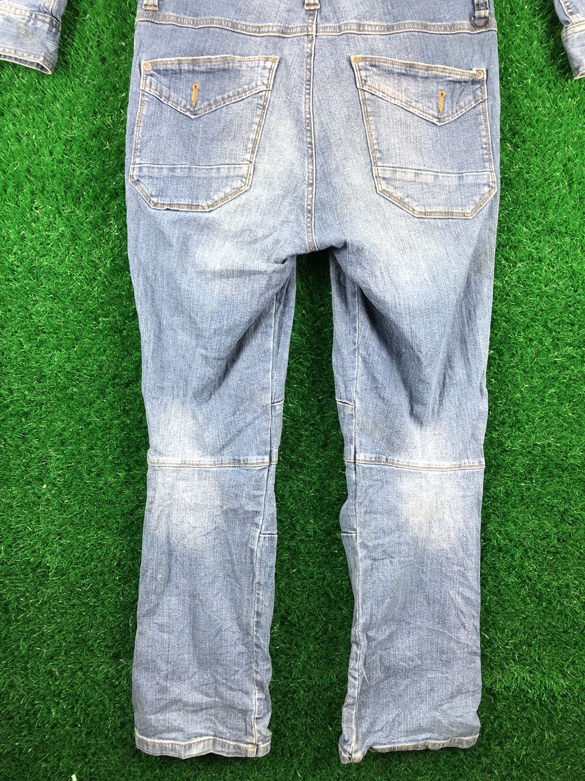 Japanese Brand Vintage 90's Coverall Denim Worker by I'Z Frontier Size US 32 / EU 48 - 11 Thumbnail
