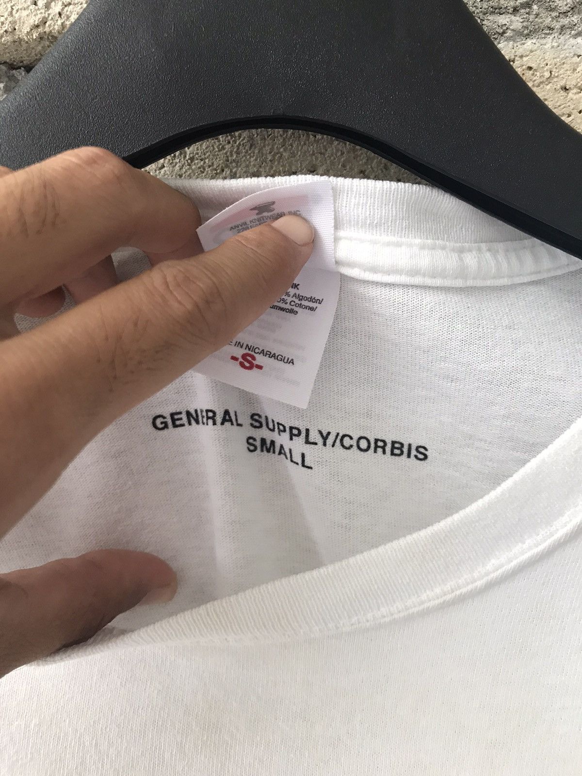 Rap Tees General Supply / Corbis Tee Art Design By Anvil Size US S / EU 44-46 / 1 - 6 Thumbnail
